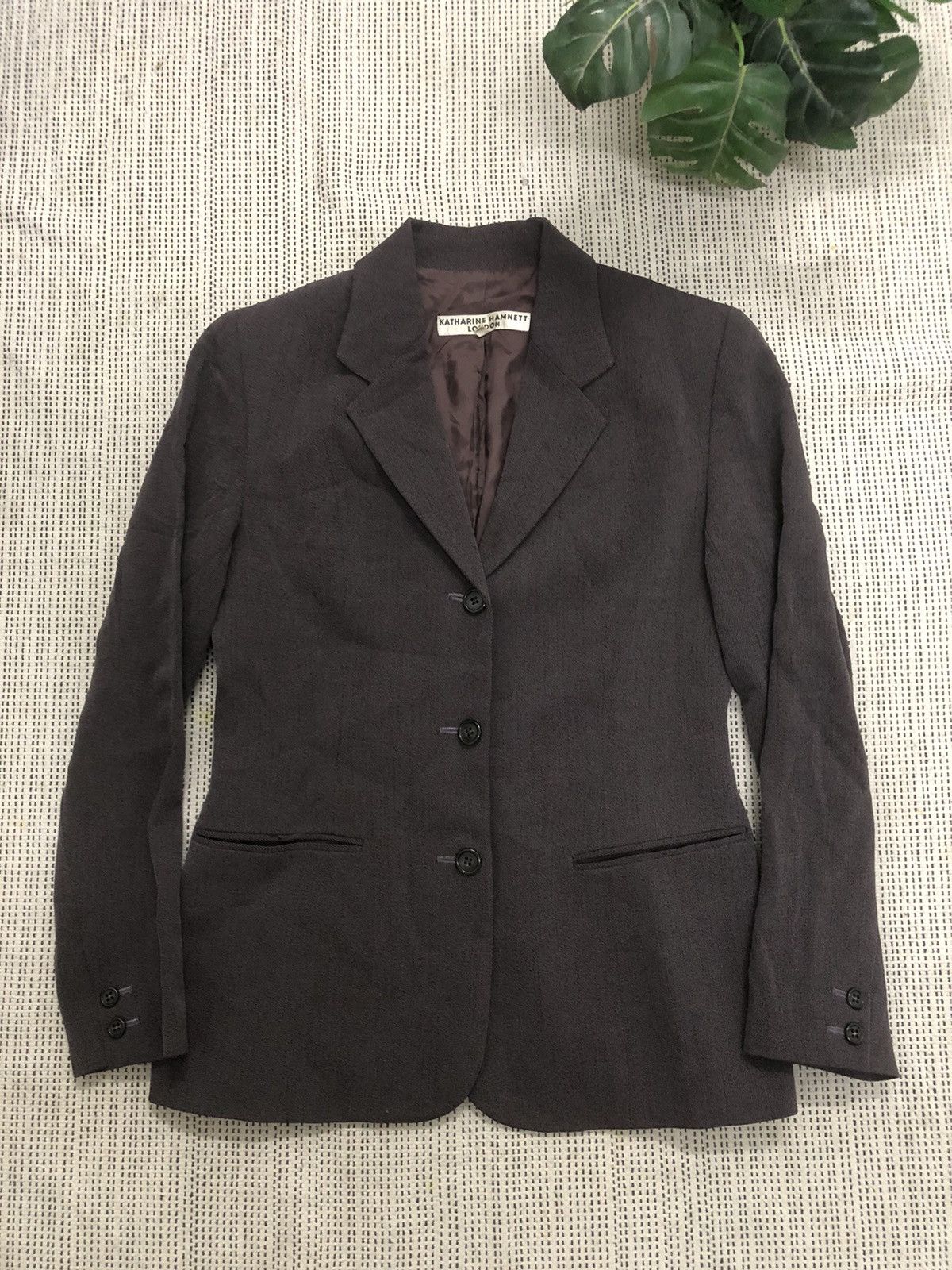 Katharine Hamnett London × Vintage KATHARINE HAMNETT LONDON BLAZER Size M / US 6-8 / IT 42-44 - 2 Thumbnail