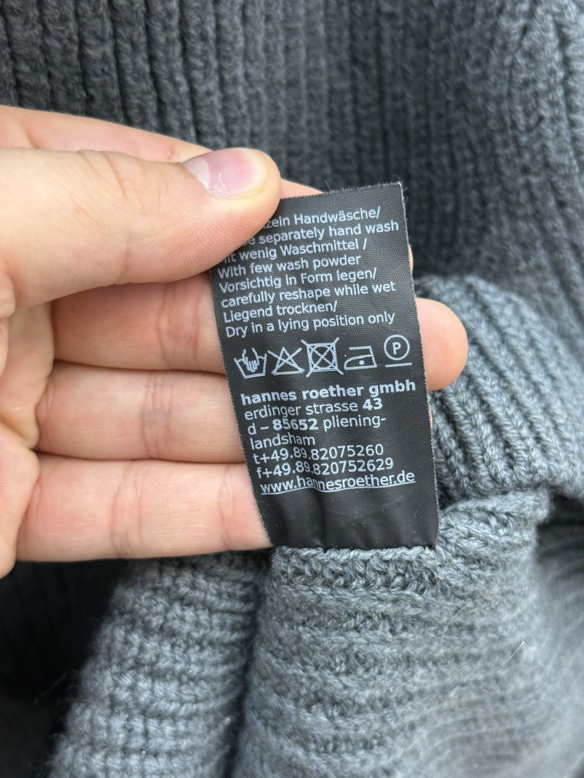 hannes roether Hannes Roether Avant Garde Wool Zip Sweater Size US S / EU 44-46 / 1 - 9 Thumbnail