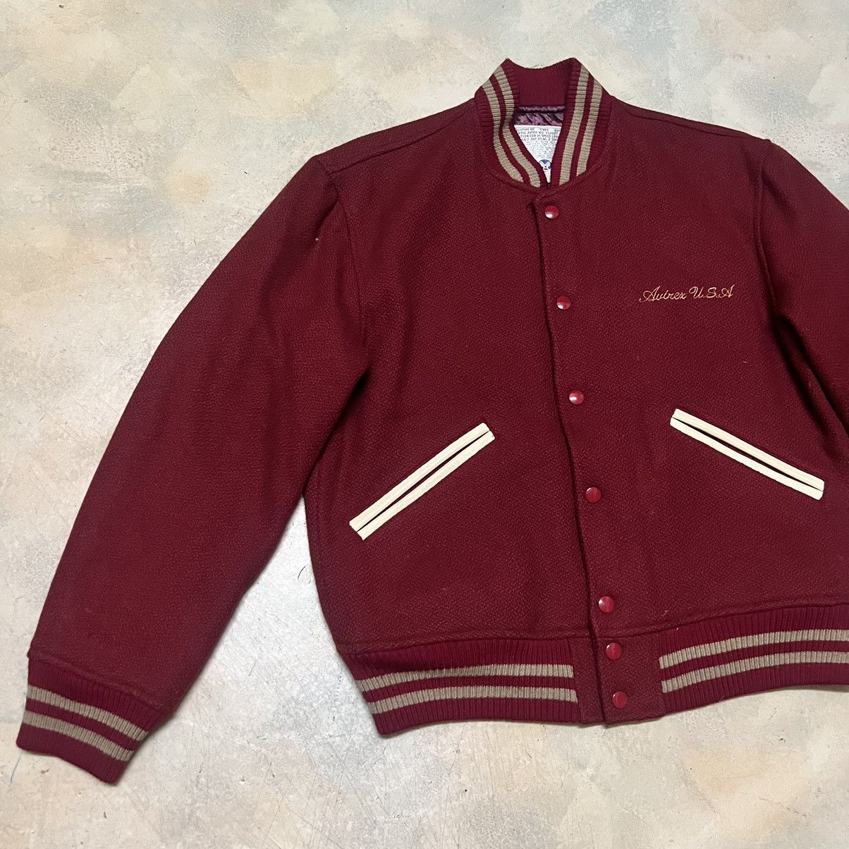 Avirex Vintage Avirex USA Varsity Jacket Big Logo Size US S / EU 44-46 / 1 - 5 Thumbnail