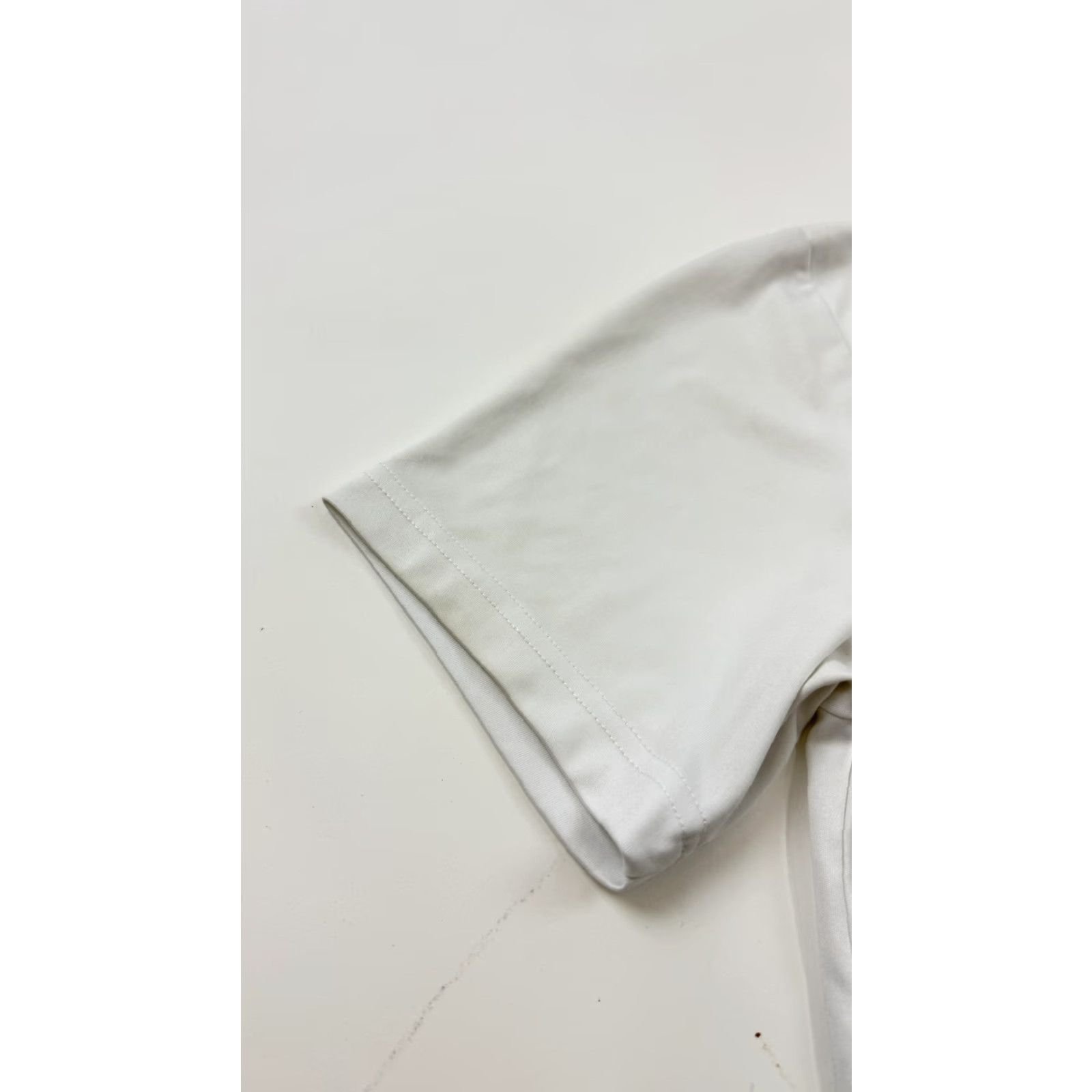 Vintage Jack Nicklaus Polo Shirt Mens M White Striped Short Sleeve Golf Performance Size US M / EU 48-50 / 2 - 2 Thumbnail
