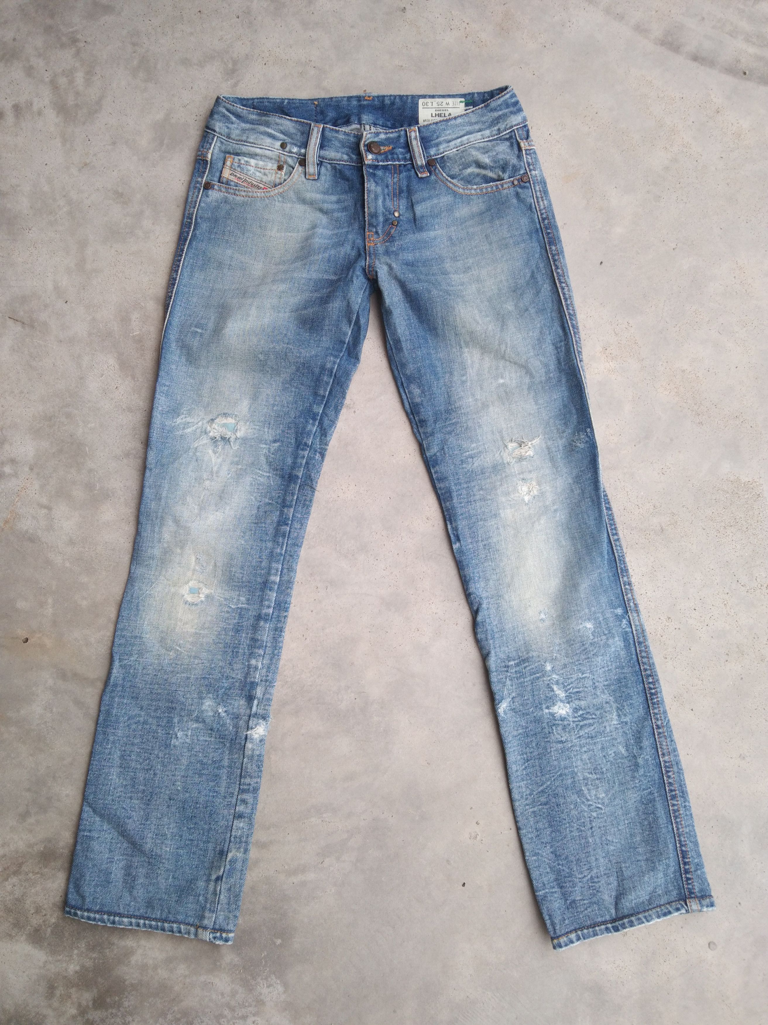 Diesel Vintage Distressed Diesel Jeans Made In Italy 26x30 Size US 26 / EU 42 - 1 Thumbnail