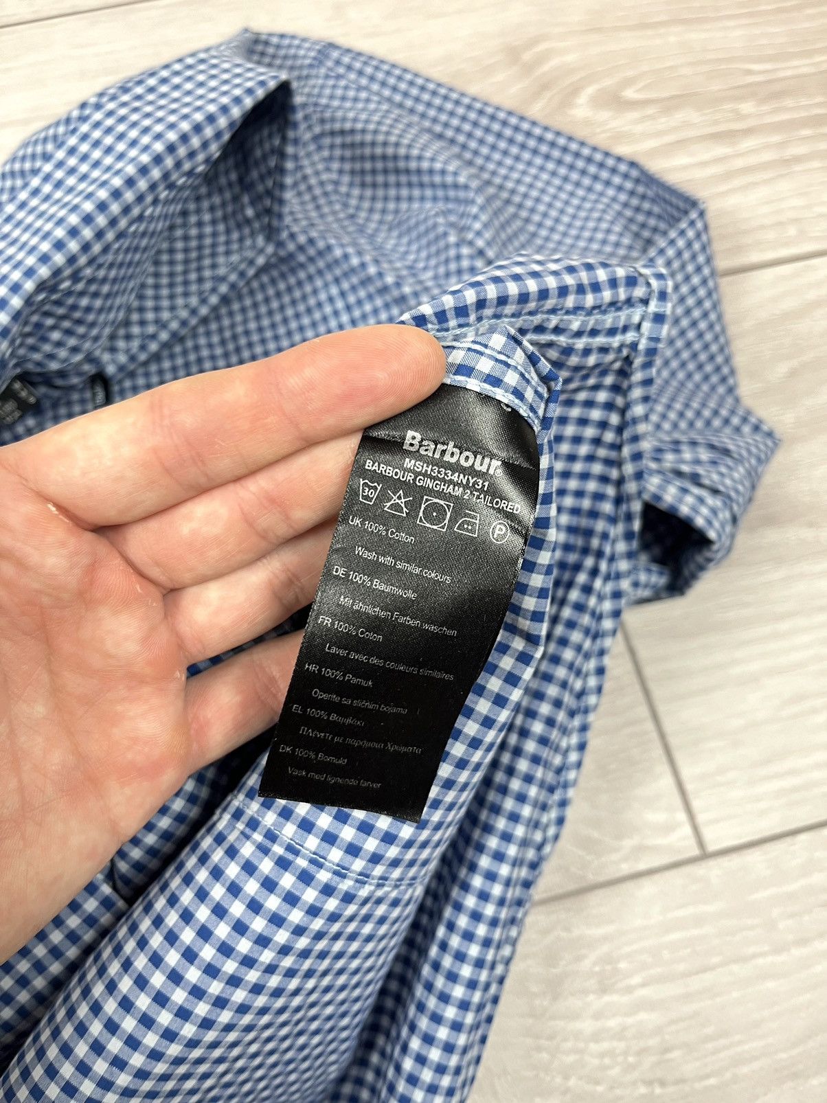 Barbour Barbour Gingham 2 Tailored Flannel Checkered Shirt Size US M / EU 48-50 / 2 - 10 Thumbnail