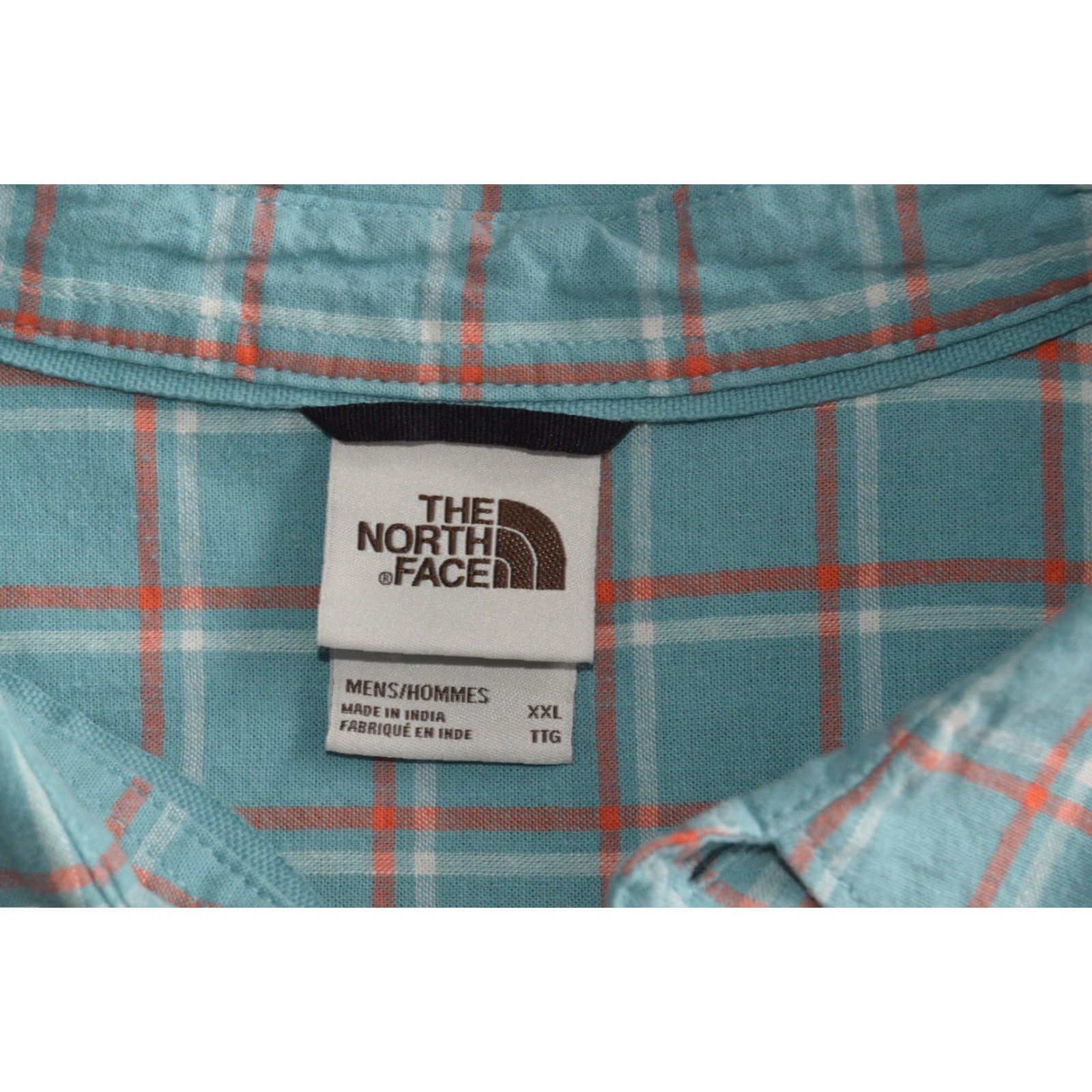 The North Face The North Face Shirt Mens 2XL Blue Plaid Short Sleeve Outdoor Hiking Size US XXL / EU 58 / 5 - 4 Thumbnail