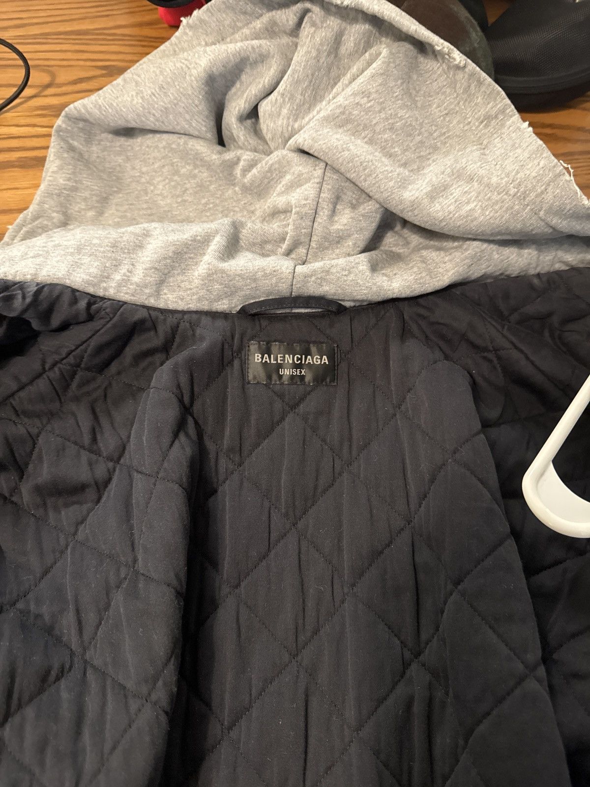Balenciaga BALENCIAGA Oversized Gabardine Parka Size US S / EU 44-46 / 1 - 4 Thumbnail