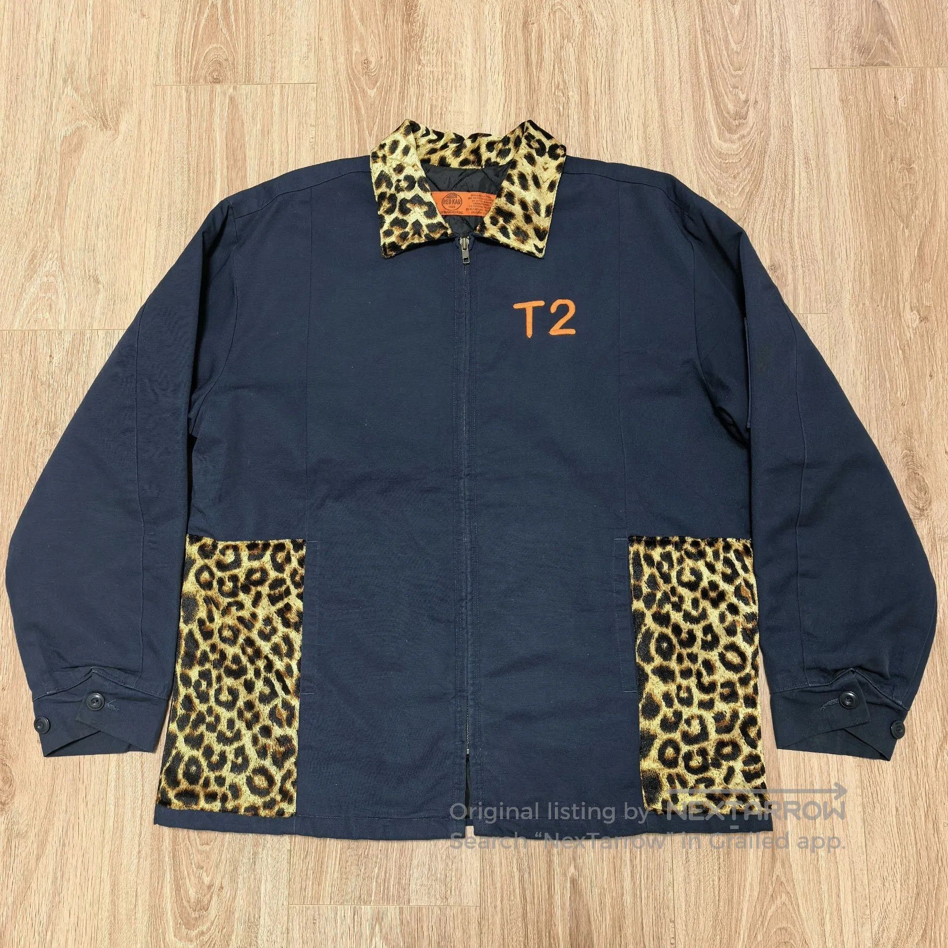 Red Kap 90s REDKAP Leopard Workwear Jacket. Size US L / EU 52-54 / 3 - 1 Thumbnail