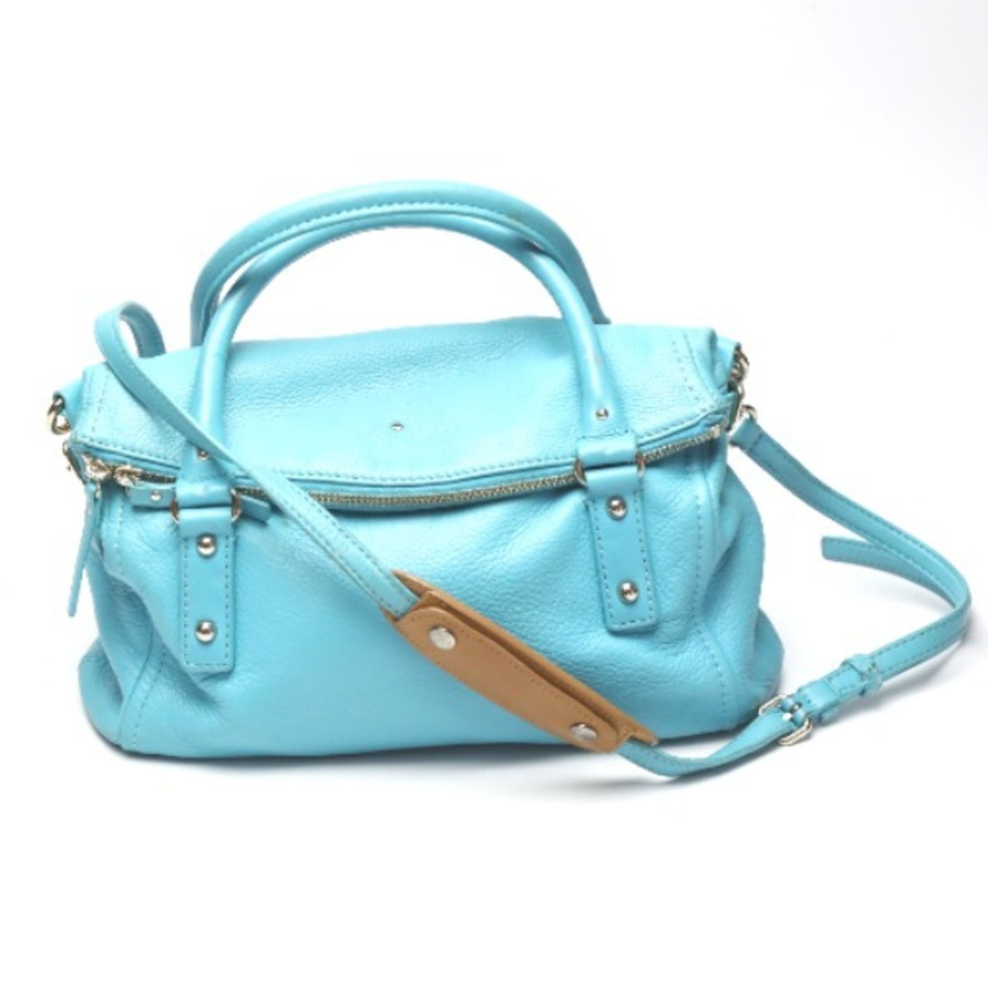 Kate Spade 2WAY Shoulder Bag Handbag Sky Blue