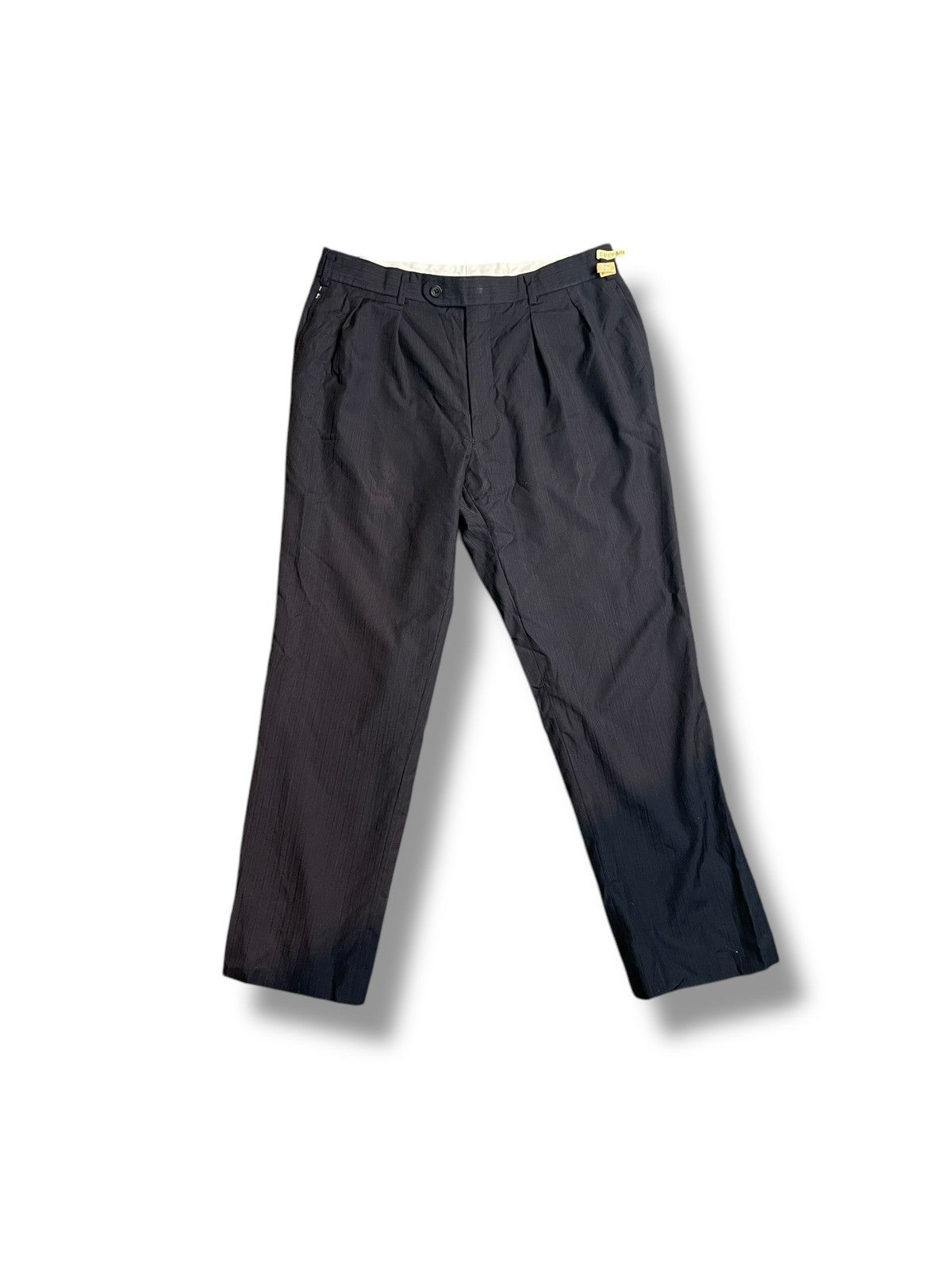 Burberry × Japanese Brand Burberry Formal Trousers (26) Size US 32 / EU 48 - 1 Thumbnail