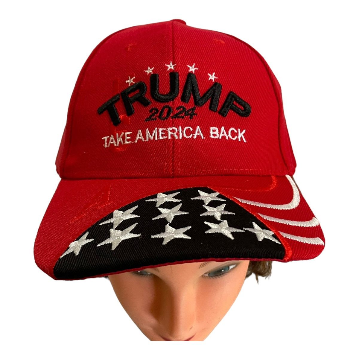 Other 2024 Trump Take America Back Baseball Cap Red NIP OSFM Size ONE SIZE - 1 Thumbnail