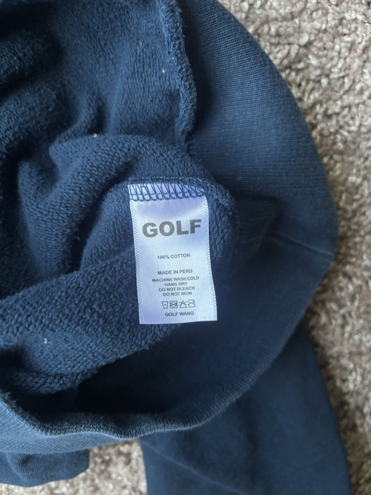 Golf Wang Golf Wang Cream Logo Sweatshirt Size US XS / EU 42 / 0 - 4 Thumbnail