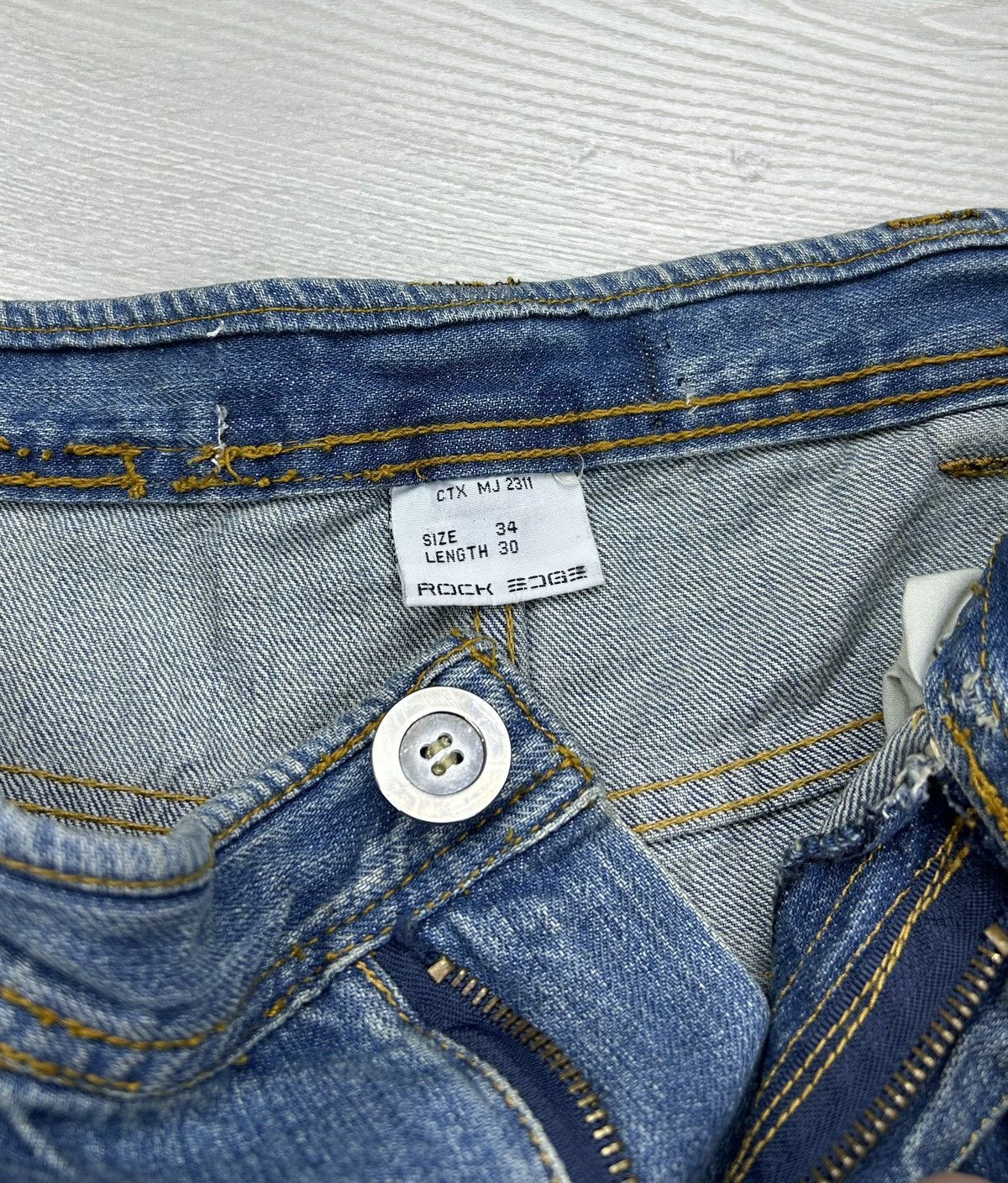 Vintage Vintage CargoOpium y2k denim jeans size 34 Size US 33 - 6 Thumbnail