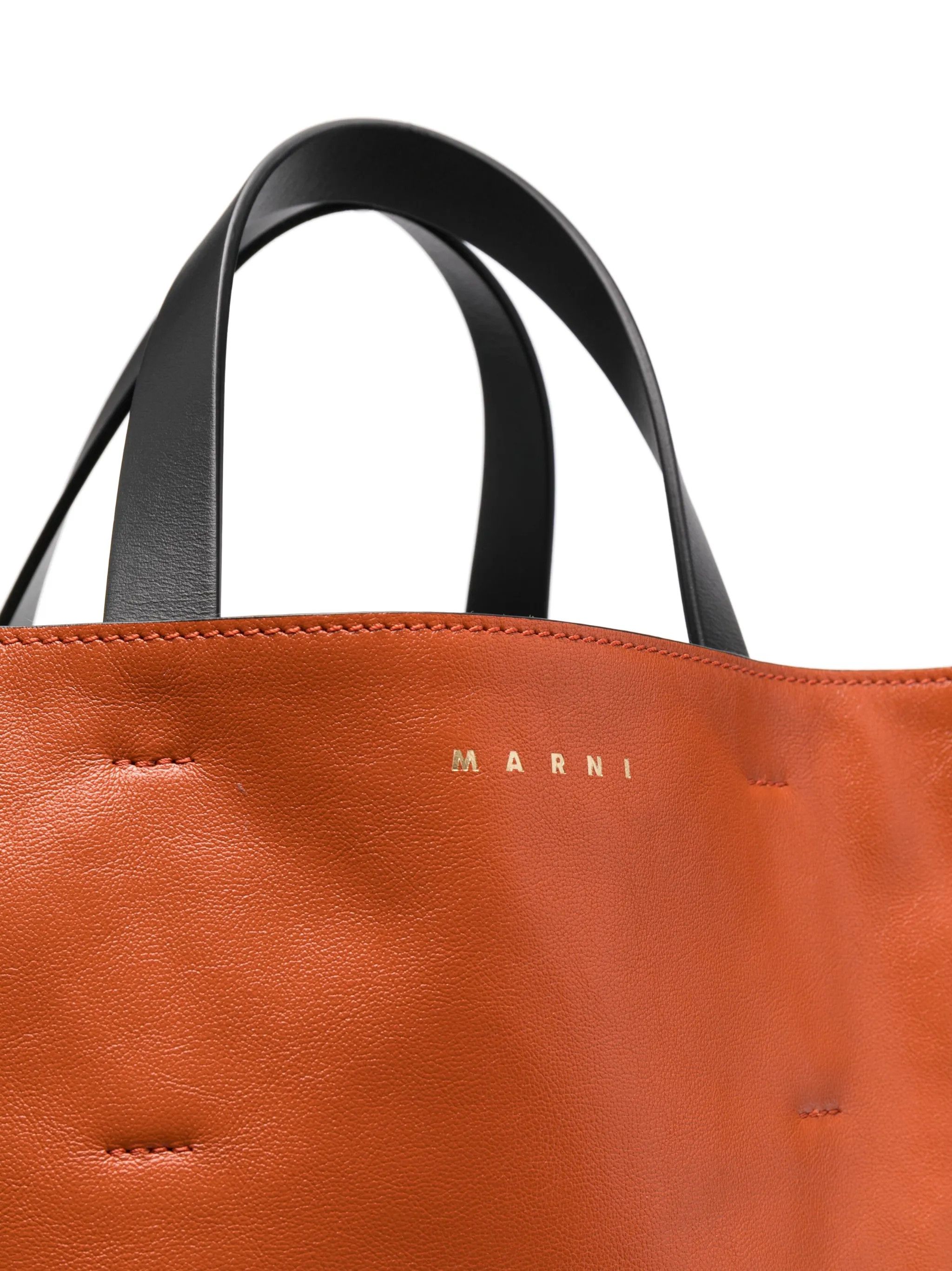 Marni o1f1d3z0525 Size: OS / Museuo Tote Bag in Burnt Orange Size ONE SIZE - 5 Thumbnail