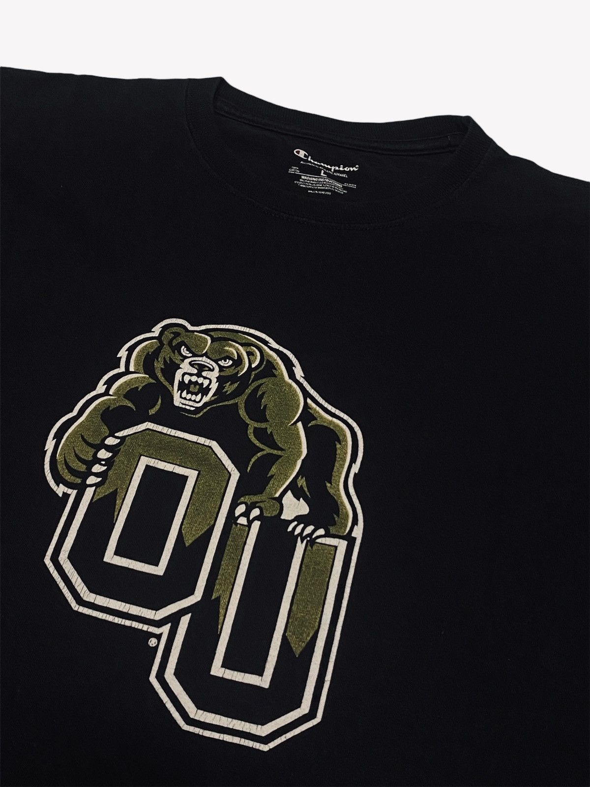Champion × Vintage Oakland University Champion Longsleeve Golden Grizzlies Size US L / EU 52-54 / 3 - 3 Thumbnail