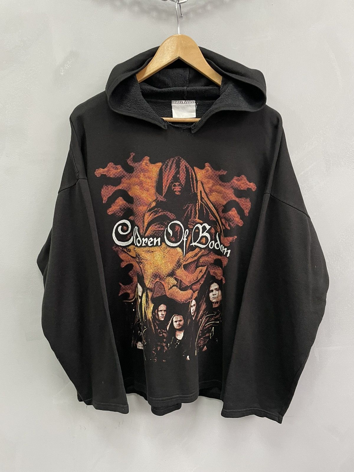 Band Tees × Vintage Vintage RARE BOXY 90s Children of Bodom hoodie Size US L / EU 52-54 / 3 - 1 Thumbnail