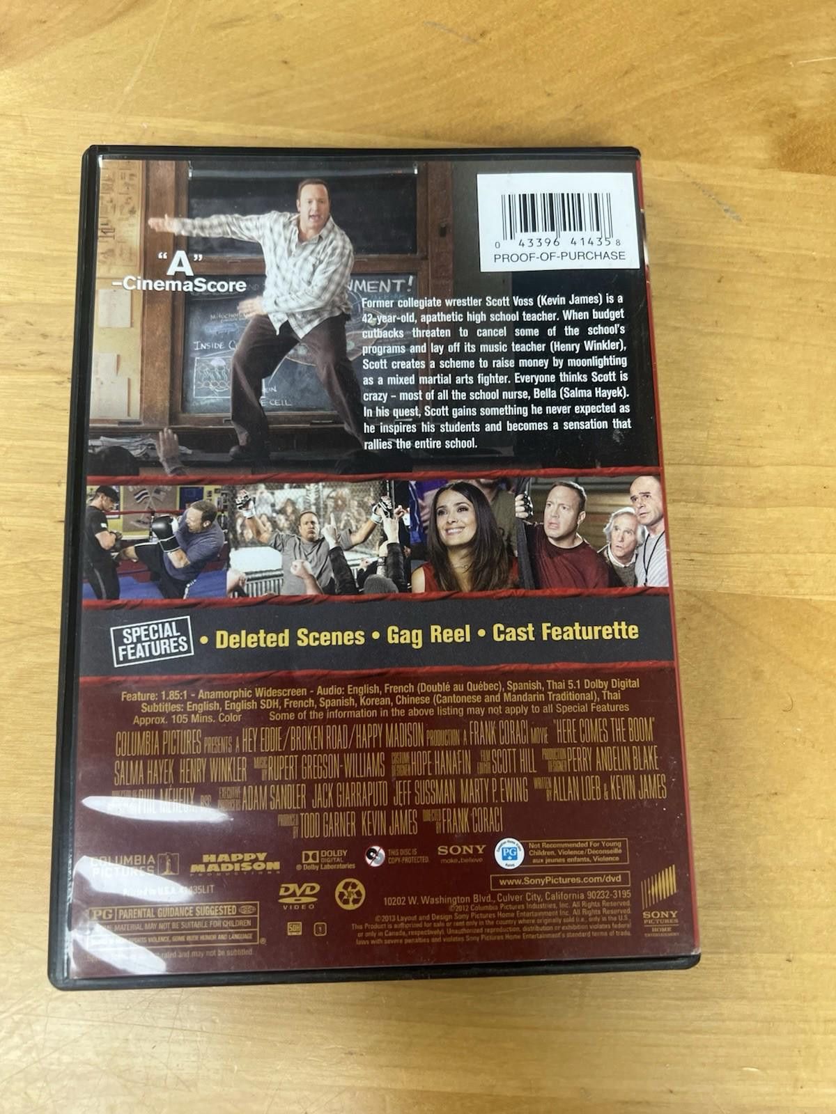 Other Here Comes the Boom (DVD, 2012) Size ONE SIZE - 9 Thumbnail