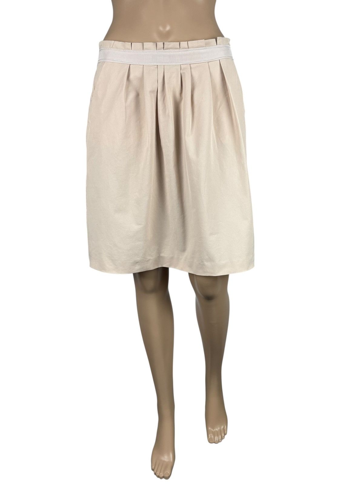 DOROTHEE SCHUMACHER Schumacher Pleated Cotton Skirt Midi size M Size 30" / US 8 / IT 44 - 2 Thumbnail