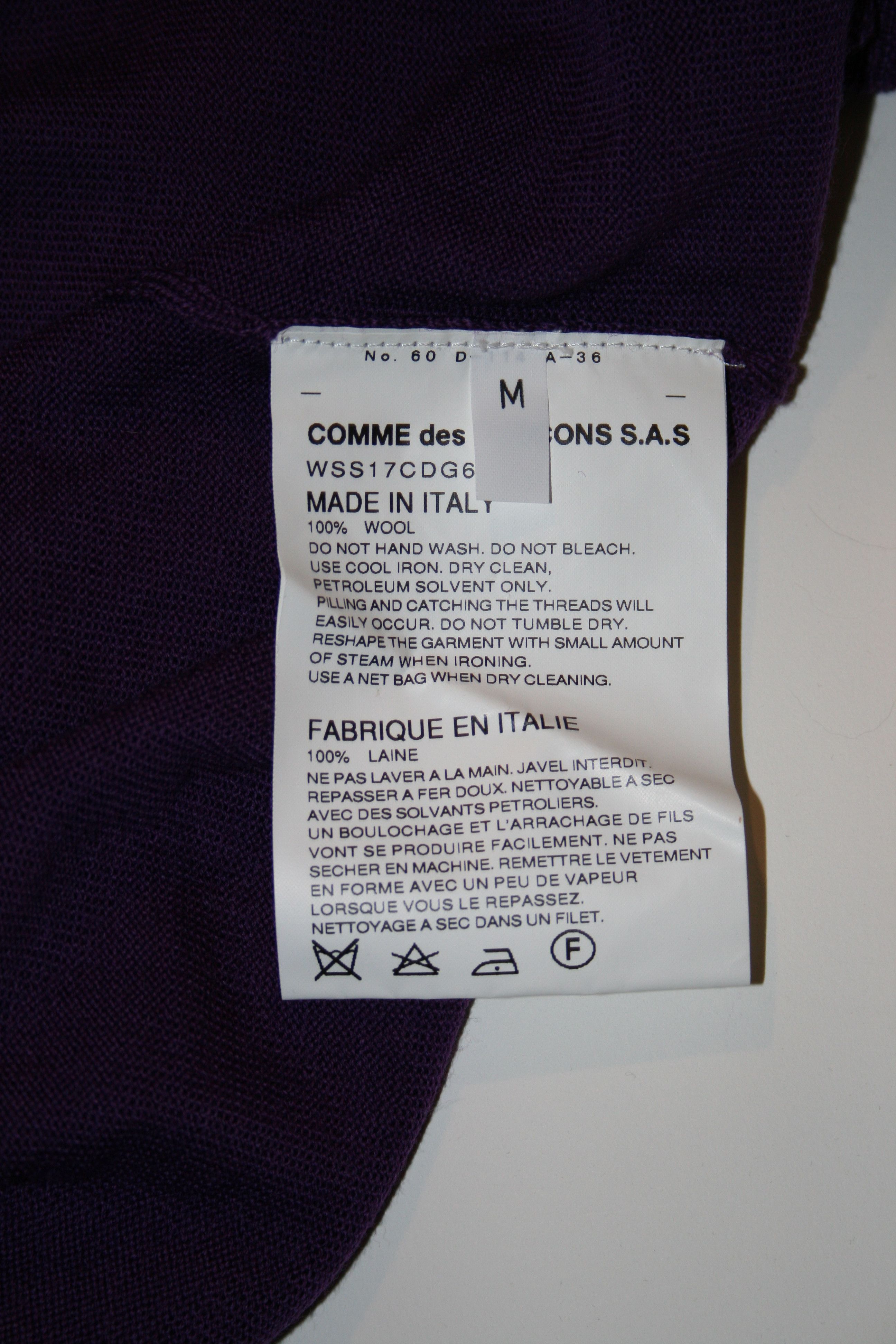 Comme des Garcons SHIRT × Vetements Axe Lesbian Labrys Fetish Knit FW17 Size US M / EU 48-50 / 2 - 4 Thumbnail
