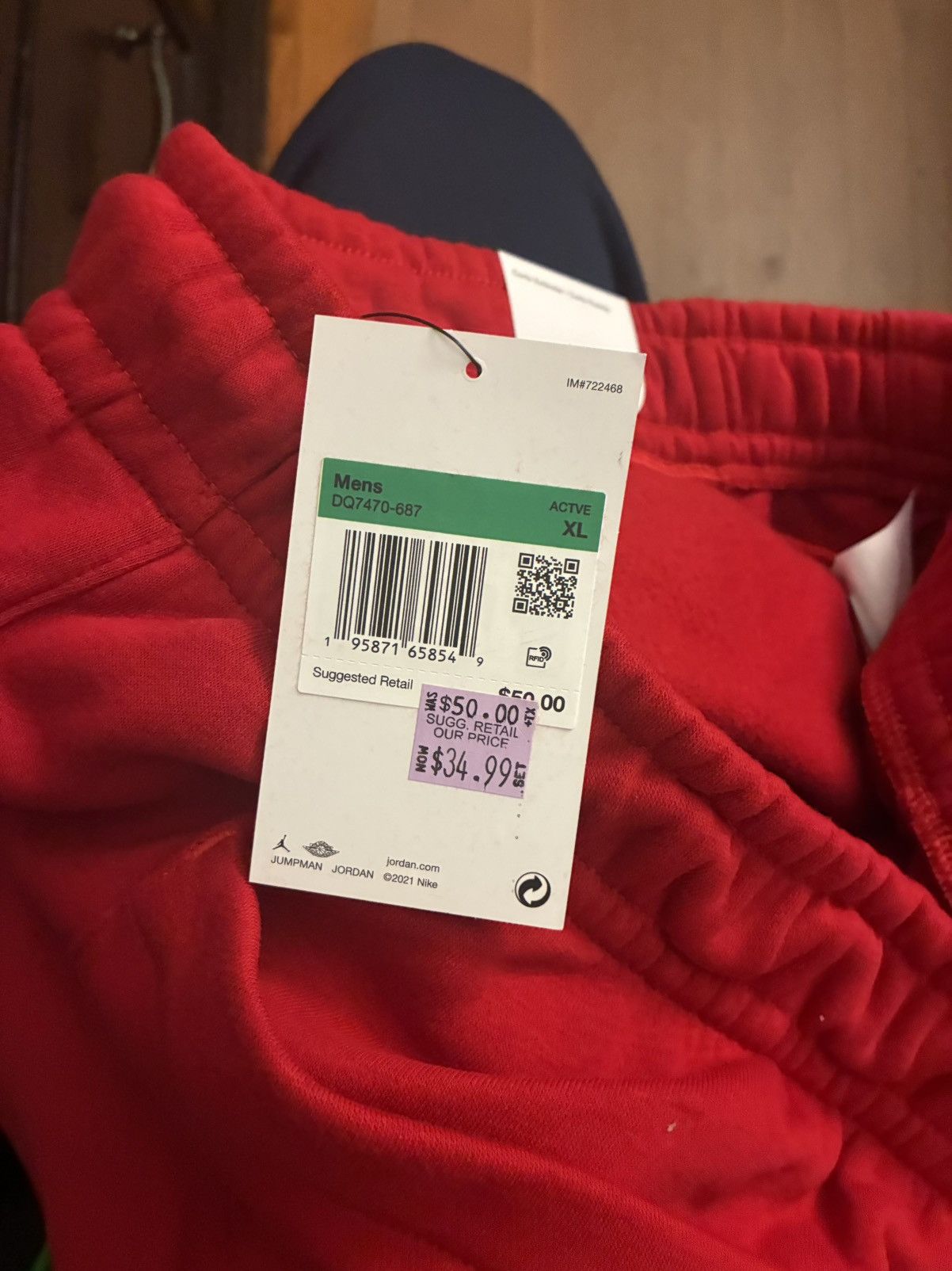 Jordan Brand Red Jordan shorts - Size XL #basketball #athleticwear Size US 36 / EU 52 - 3 Thumbnail
