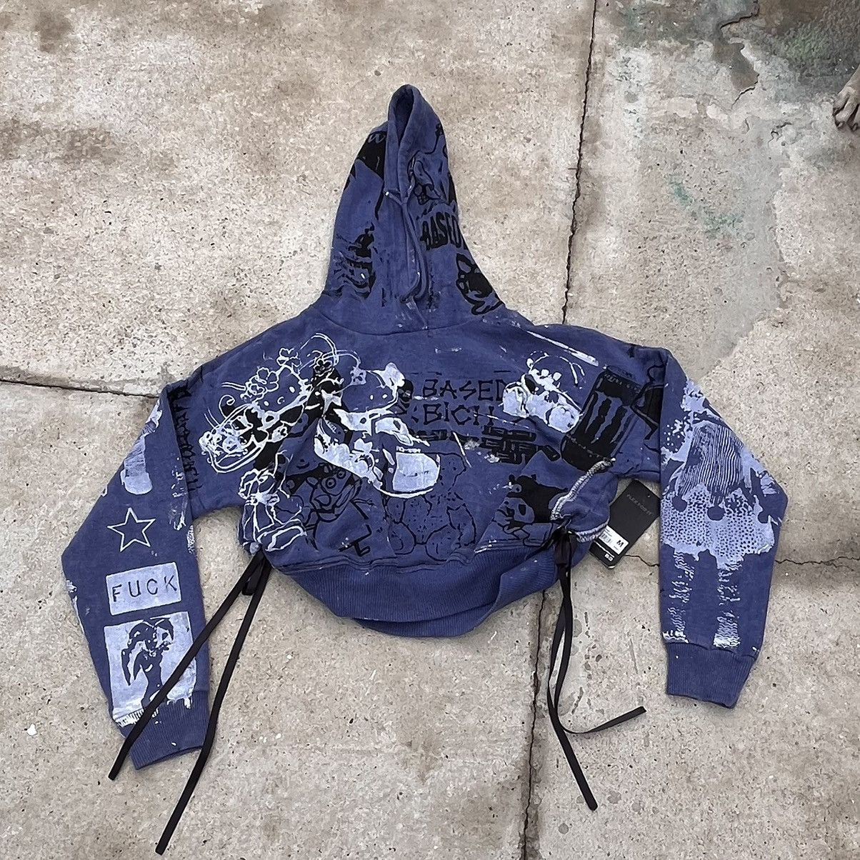 Other Basedbich womens cropped hoodie size medium Size M / US 6-8 / IT 42-44 - 1 Thumbnail