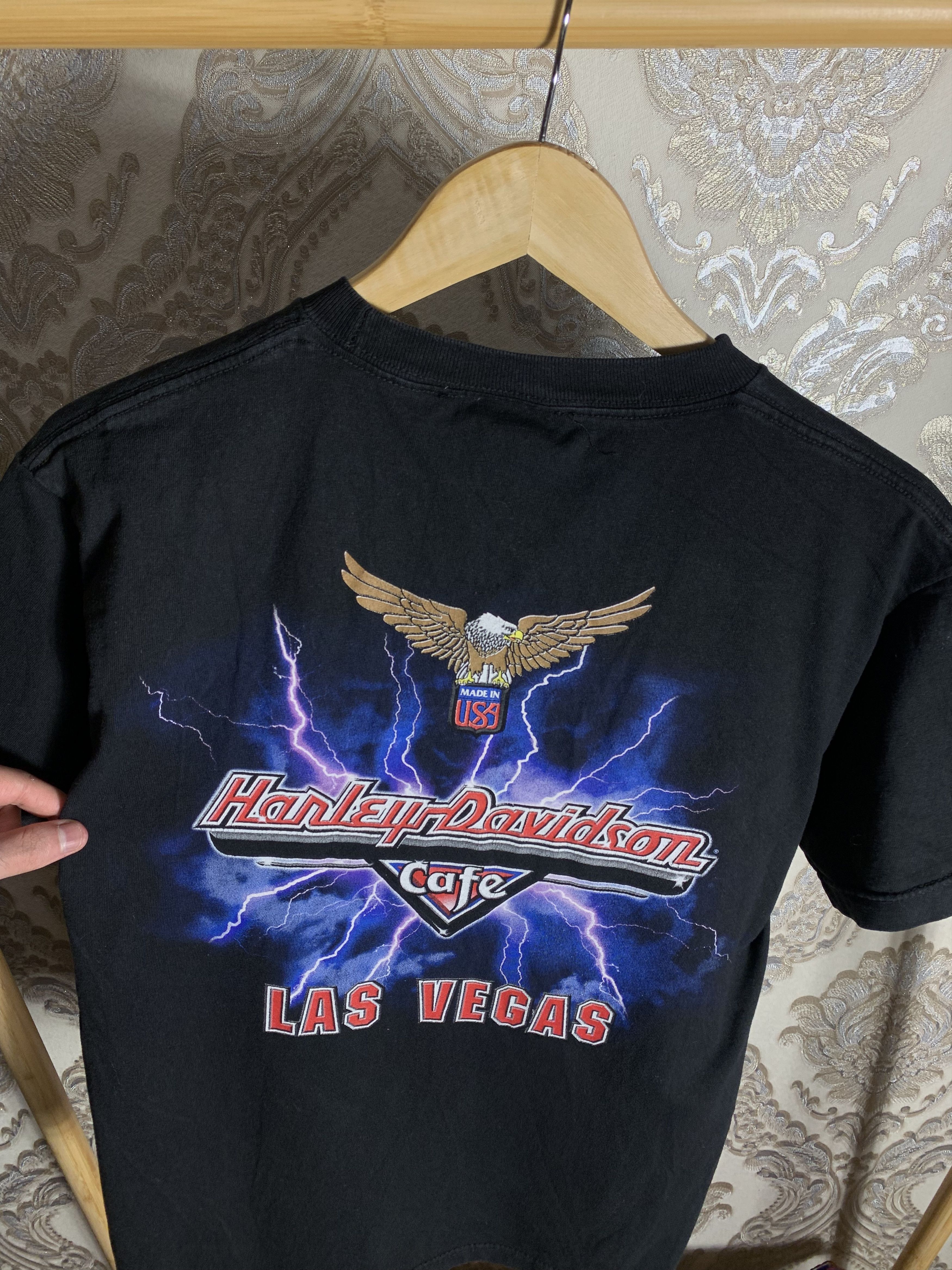 Harley Davidson VINTAGE HARLEY DAVIDSON MOTORCYCLE RETRO T-SHIRT Y2K 90s Size US S / EU 44-46 / 1 - 7 Thumbnail