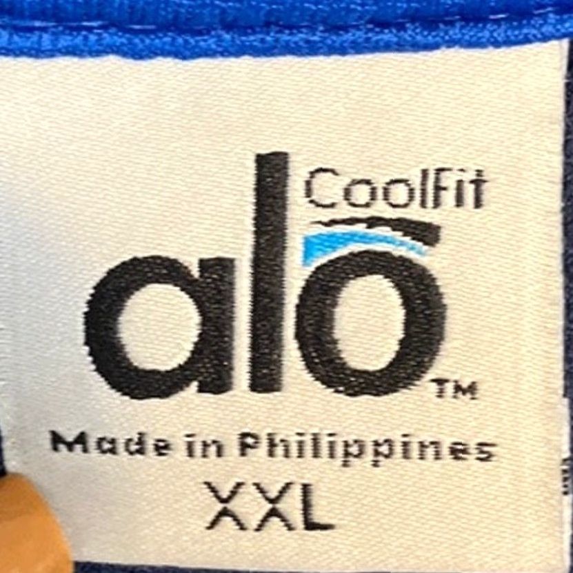 Alo Alo Mens Shirt Polo Blue Short Sleeve Athletic Cool Fit Polyester XXL Shirts Polo Shirt Blue 2XL Men Casual Athletic Golf White Additional: None Size US XXL / EU 58 / 5 - 4 Thumbnail