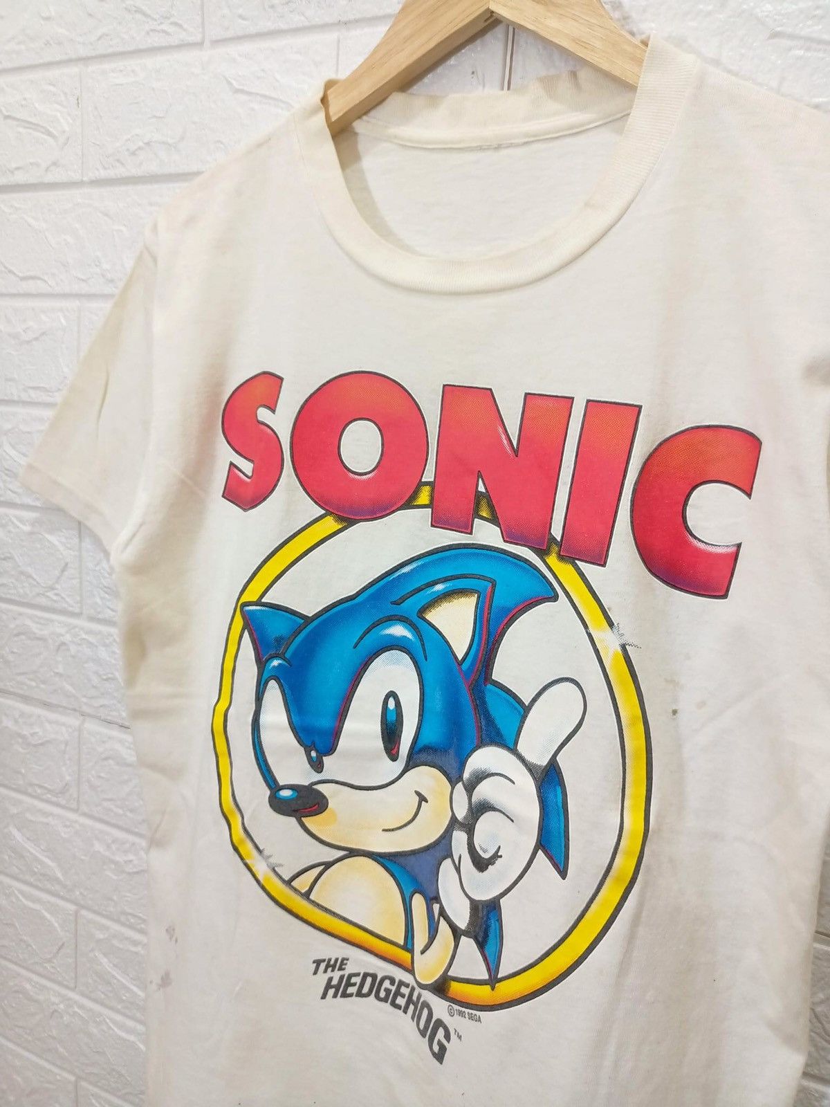 Vintage 💥Vintage💥 Sonic 1992 ⚡️✨ Size US M / EU 48-50 / 2 - 5 Thumbnail