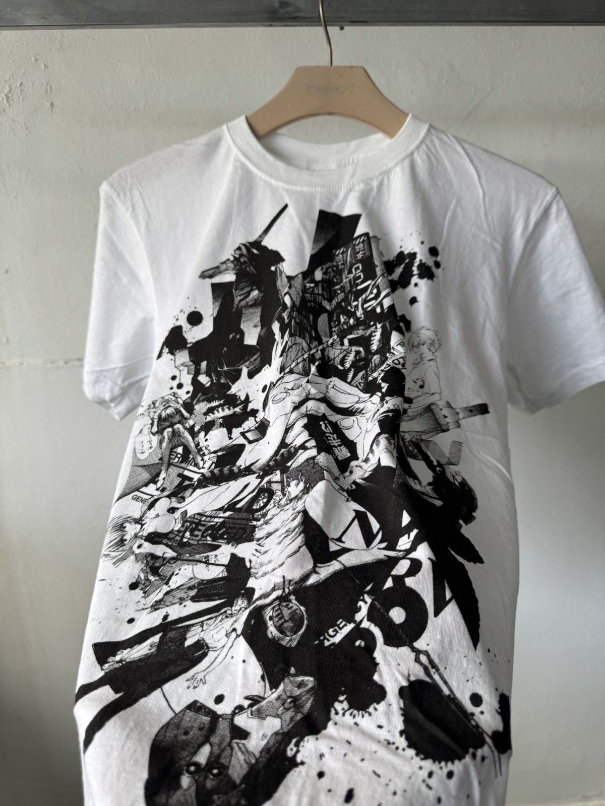 Anime 2000s Evangelion manga shirt Size US XS / EU 42 / 0 - 3 Thumbnail