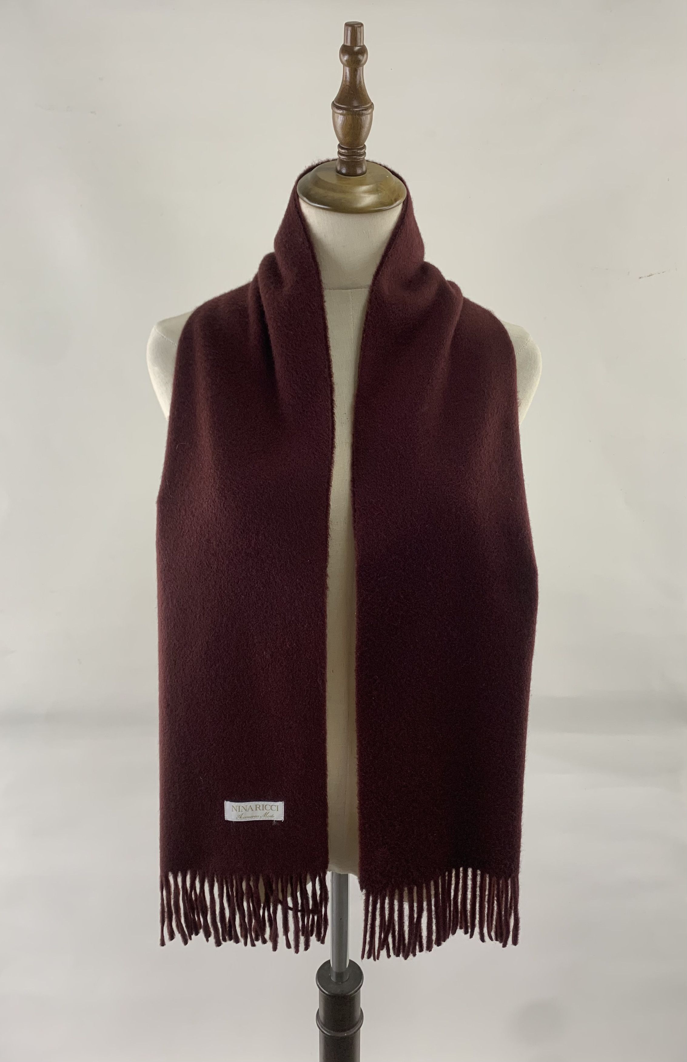 Nina Ricci Nina Ricci Scarf Wool Muffler Neck Wrap BL9296 Size ONE SIZE - 1 Thumbnail