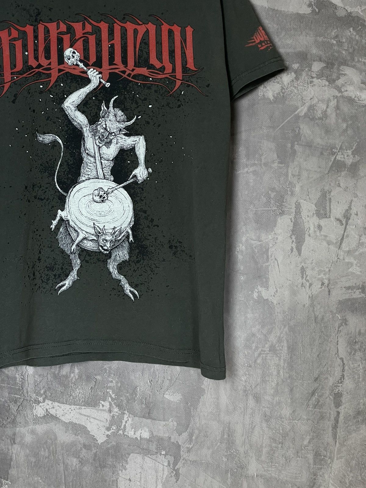 Band Tees × Vintage Vintage Band Satan Devil Y2K Crap Tshirt Size M Size US M / EU 48-50 / 2 - 8 Thumbnail