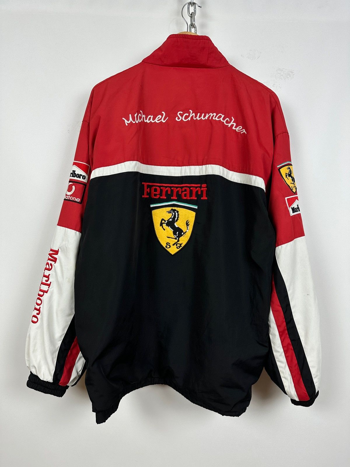 Ferrari Vintage Ferrari Marlboro Vodafone Racing Light Track Jacket Size US XL / EU 56 / 4 - 6 Thumbnail