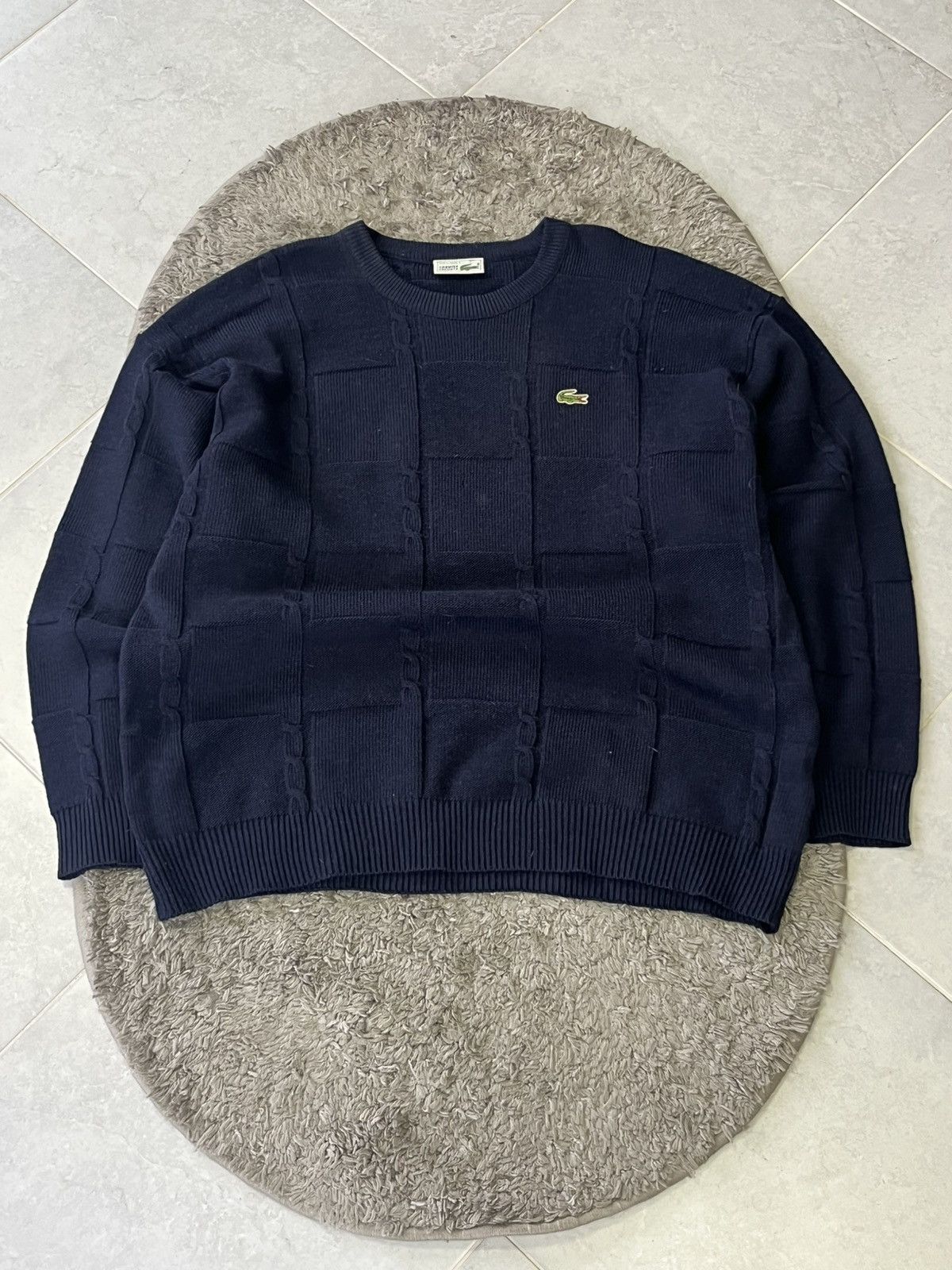 Lacoste Vintage Luxury Knitwear Lacoste MADE IN FRANCE 🇫🇷 Size US XL / EU 56 / 4 - 1 Thumbnail
