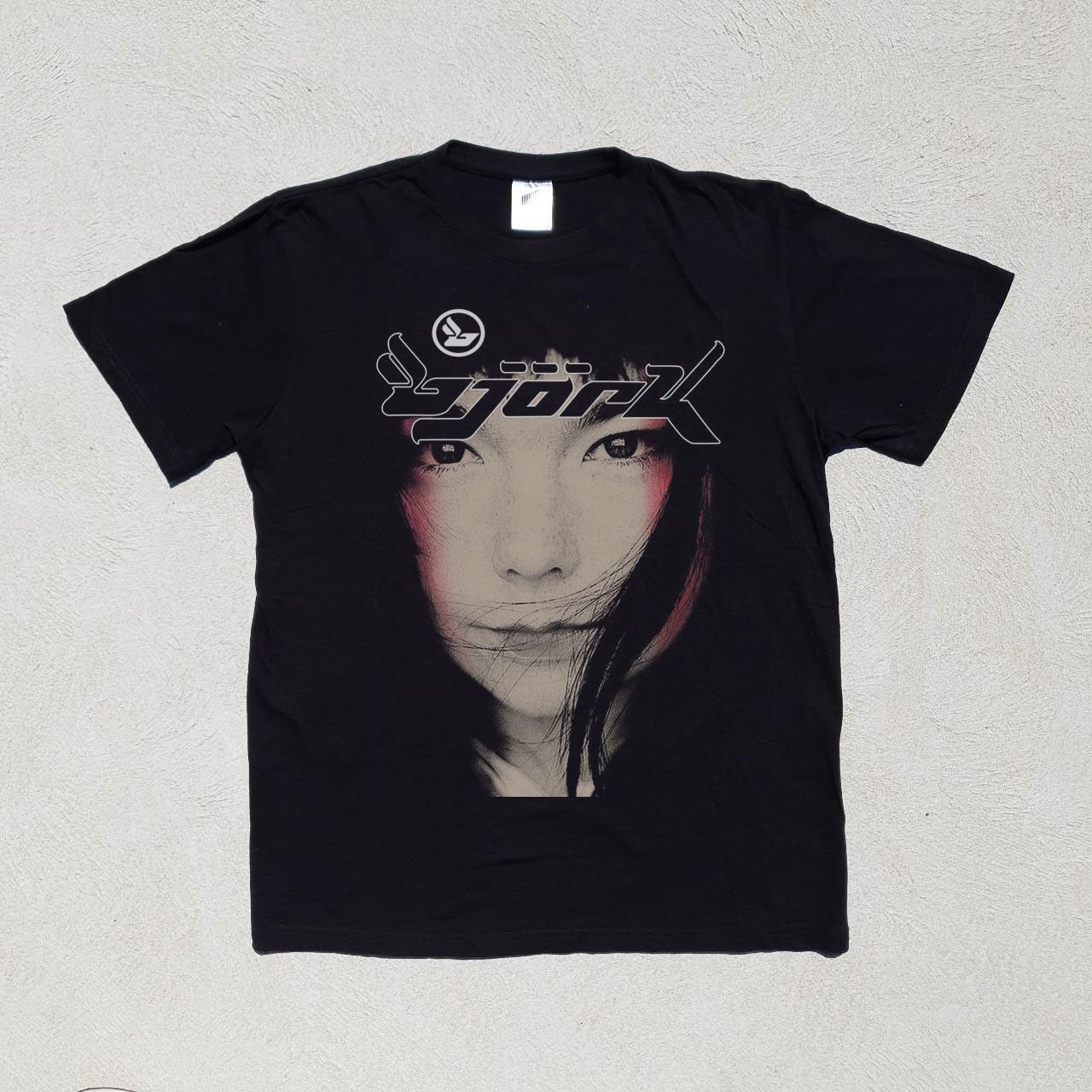 Vintage 1994 RARE BJORK FACE TEE | Grailed