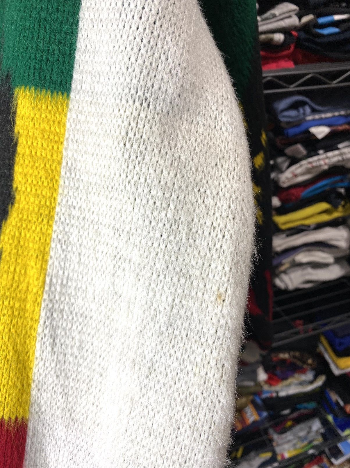 Bob Marley 💥Rare! Vintage Bob Marley Full Knit Heavy Hoodie Jacket Size US L / EU 52-54 / 3 - 20 Thumbnail