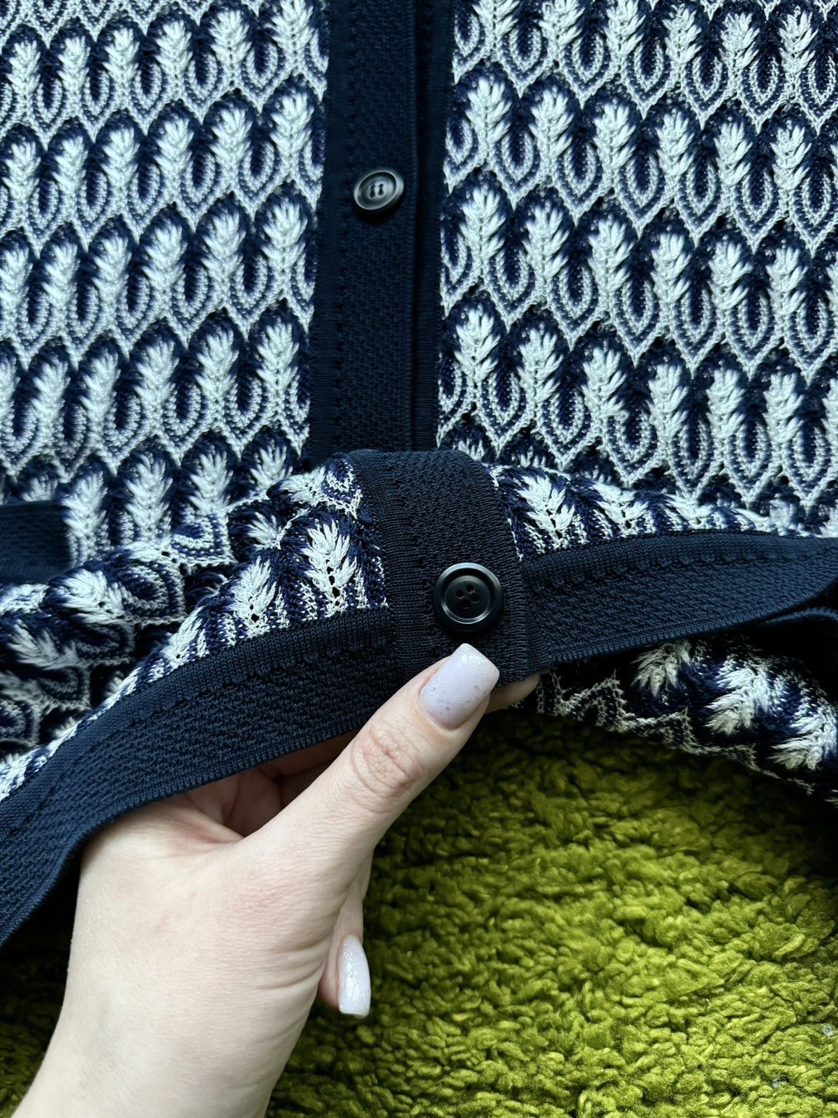 Designer × Missoni × Vintage Missoni 2000s vintage coloured cardigan sweater Size S / US 4 / IT 40 - 3 Thumbnail