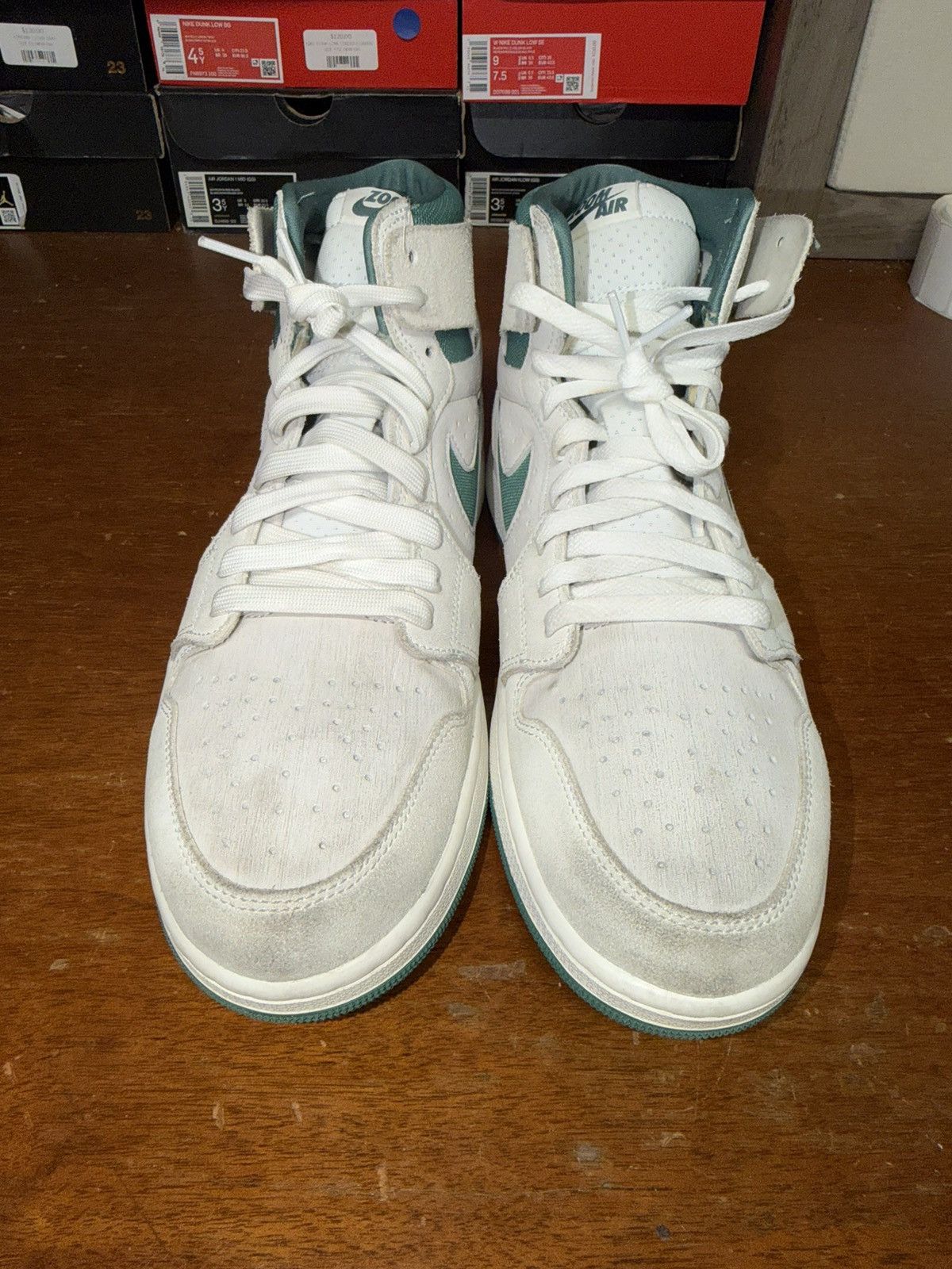 Nike Air Jordan 1 High Zoom Comfort 2 Biocoastal size 12 Size US 12 / EU 45 - 4 Thumbnail