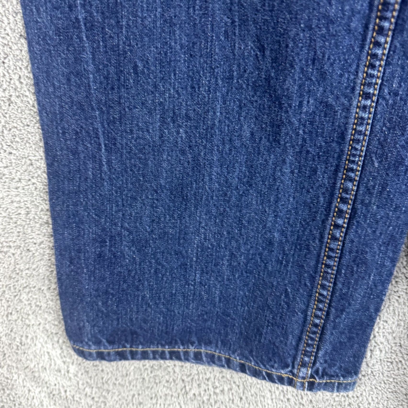 Aeropostale Aeropostale Jeans Mens Essex Straight Leg Blue Medium Wash 38x32 Denim Cotton Zip Pockets Vintage No Size US 38 / EU 54 - 6 Thumbnail