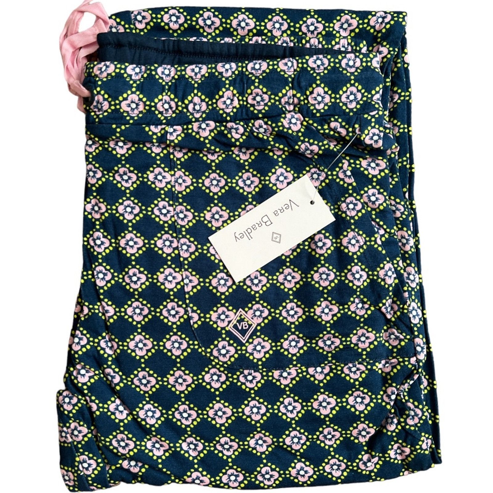 Vera Bradley VERA BRADLEY Blue Kaleidoscope Medallions Print Pants, Large Size 32" / US 10 / IT 46 - 3 Thumbnail