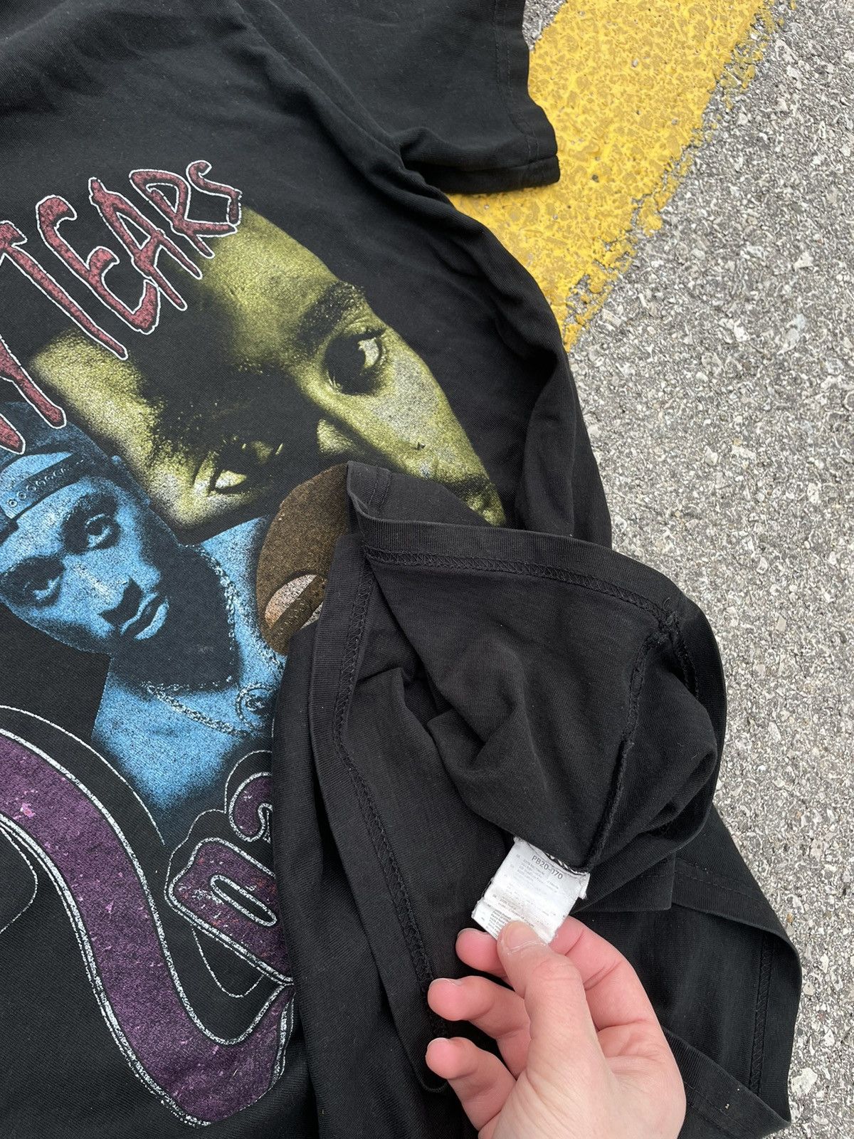 Vintage 2Pac Merch t-shirt Size US M / EU 48-50 / 2 - 4 Thumbnail