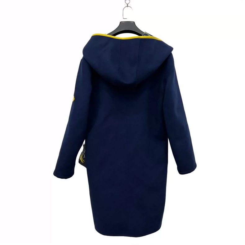 Louis Vuitton Louis Vuitton Blue presbyopic cashmere coat Size M / US 6-8 / IT 42-44 - 4 Thumbnail