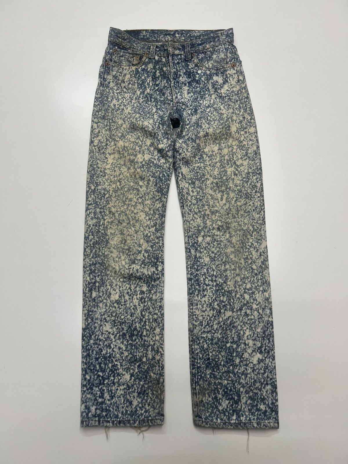 Levi's Vintage 80s Levi's Acid Wash Denim Jeans Size 30 Size US 30 / EU 46 - 1 Thumbnail