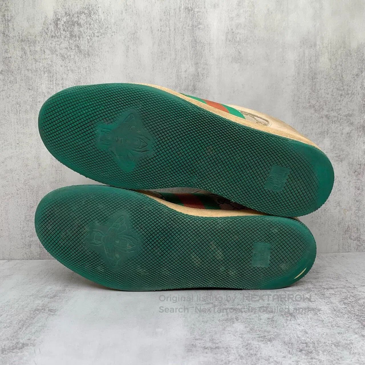 Gucci gucci green tail dirty shoes size 42. Size US 11 / EU 44 - 7 Thumbnail