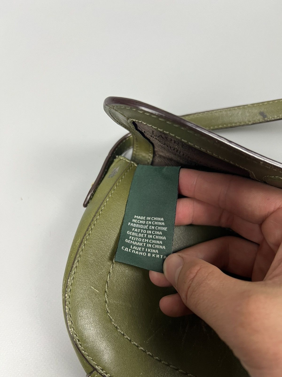 Polo Ralph Lauren RLL Ralph Lauren leather mini crossbody bag Size ONE SIZE - 11 Thumbnail