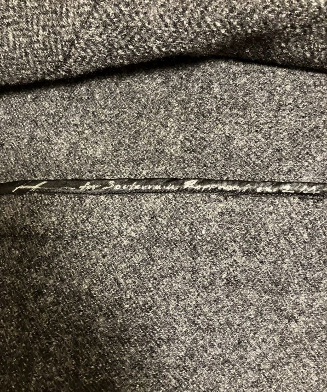 Geoffrey B. Small RSJ19special Hand made wool herringbone knit gilet Size US M / EU 48-50 / 2 - 5 Thumbnail