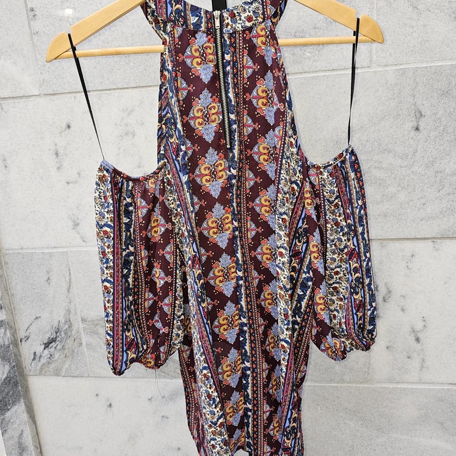 Designer See You Monday Women's Boho Style Shirt Size M / US 6-8 / IT 42-44 - 5 Thumbnail