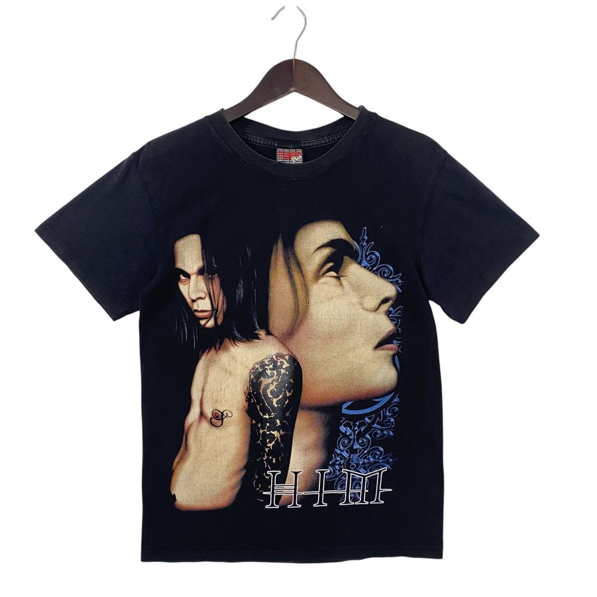 Band Tees 💥VINTAGE HIM Gothic Rock band rare tee shirt Size US M / EU 48-50 / 2 - 1 Thumbnail