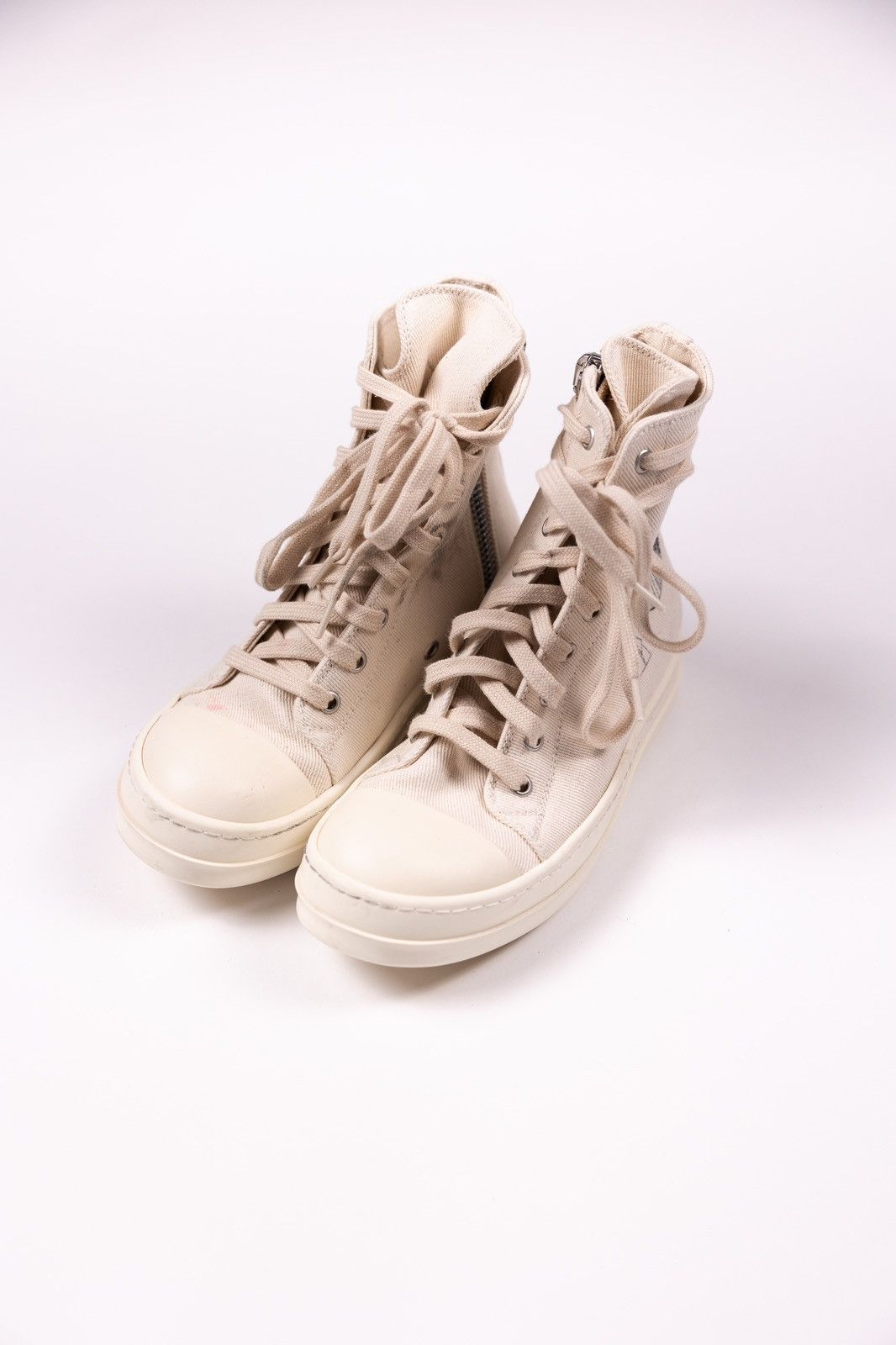 Rick Owens × Rick Owens Drkshdw Rick Owens DRKSHDW High Top Sneakers Size US 5 / IT 35 - 1 Thumbnail