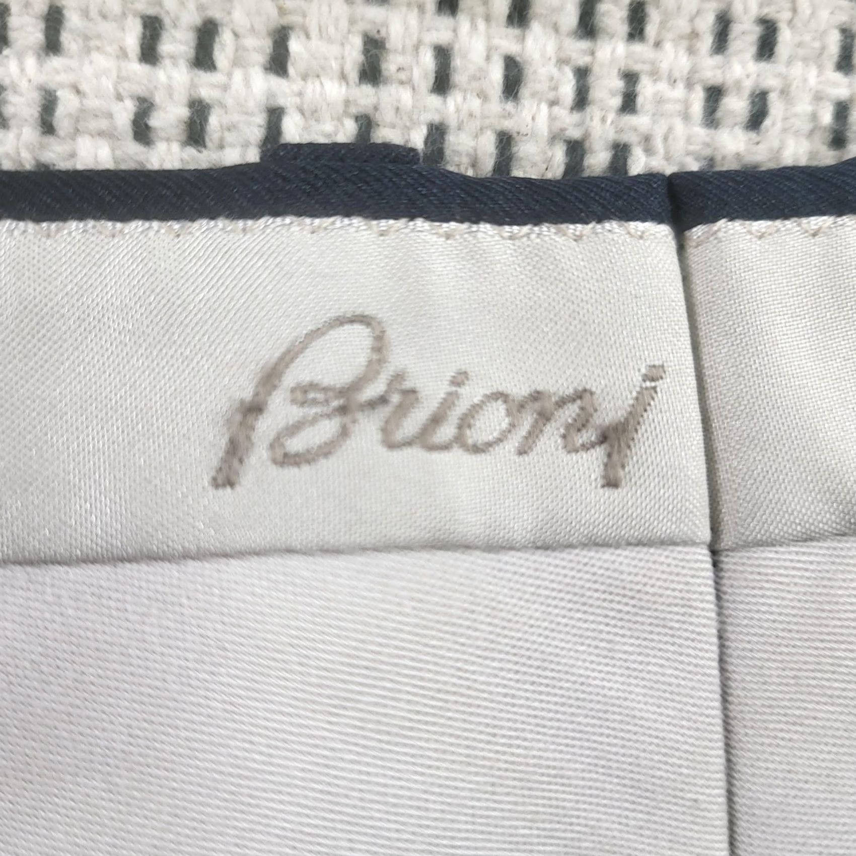 Brioni Brioni Dress Pants Mens 36x28 Navy Blue Flat Front Formal Work Office Wear Size US 36 / EU 52 - 6 Thumbnail