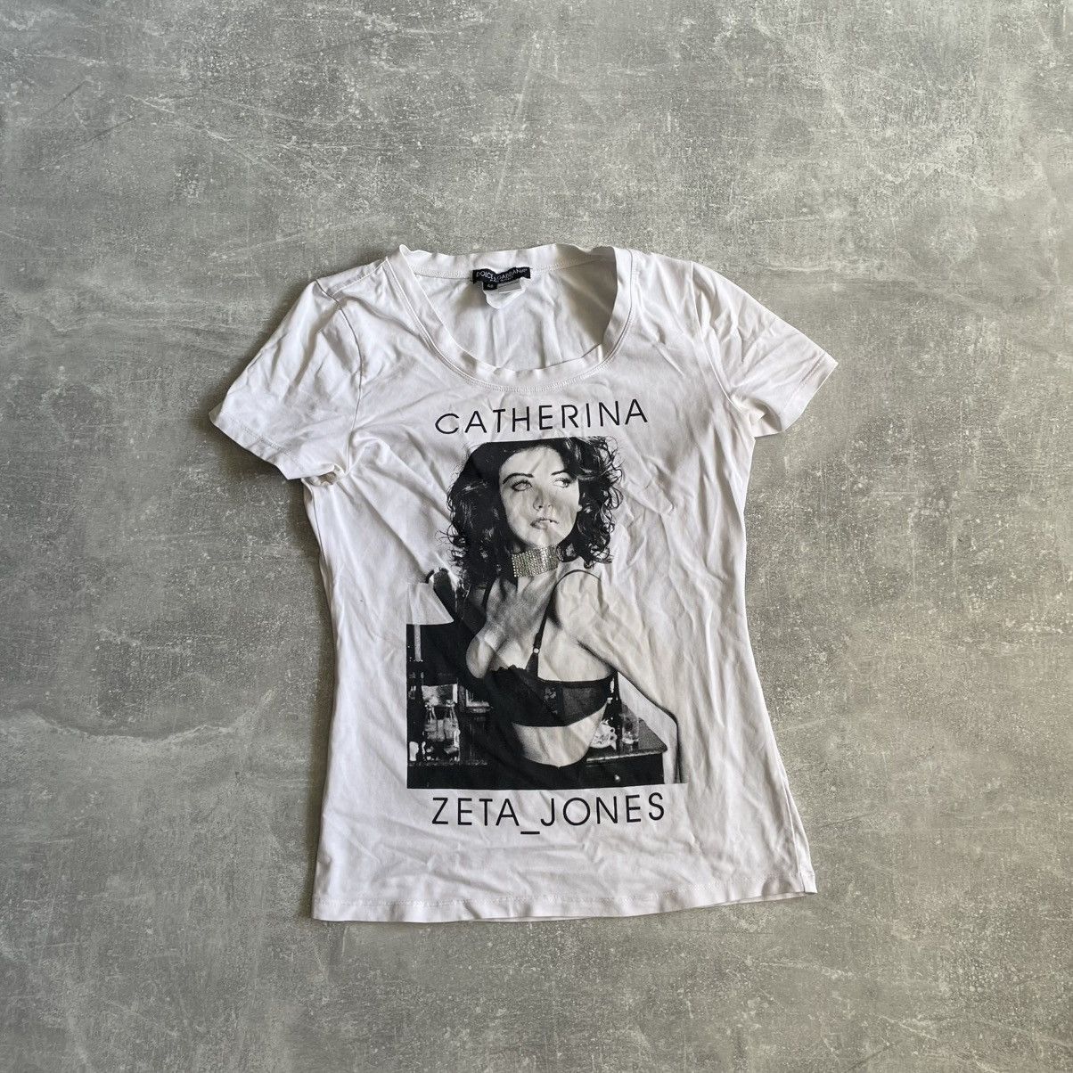 Dolce & Gabbana Rare tee Shirt Dolce Gabbana for Catherina Zeta jones star Size L / US 10 / IT 46 - 1 Thumbnail