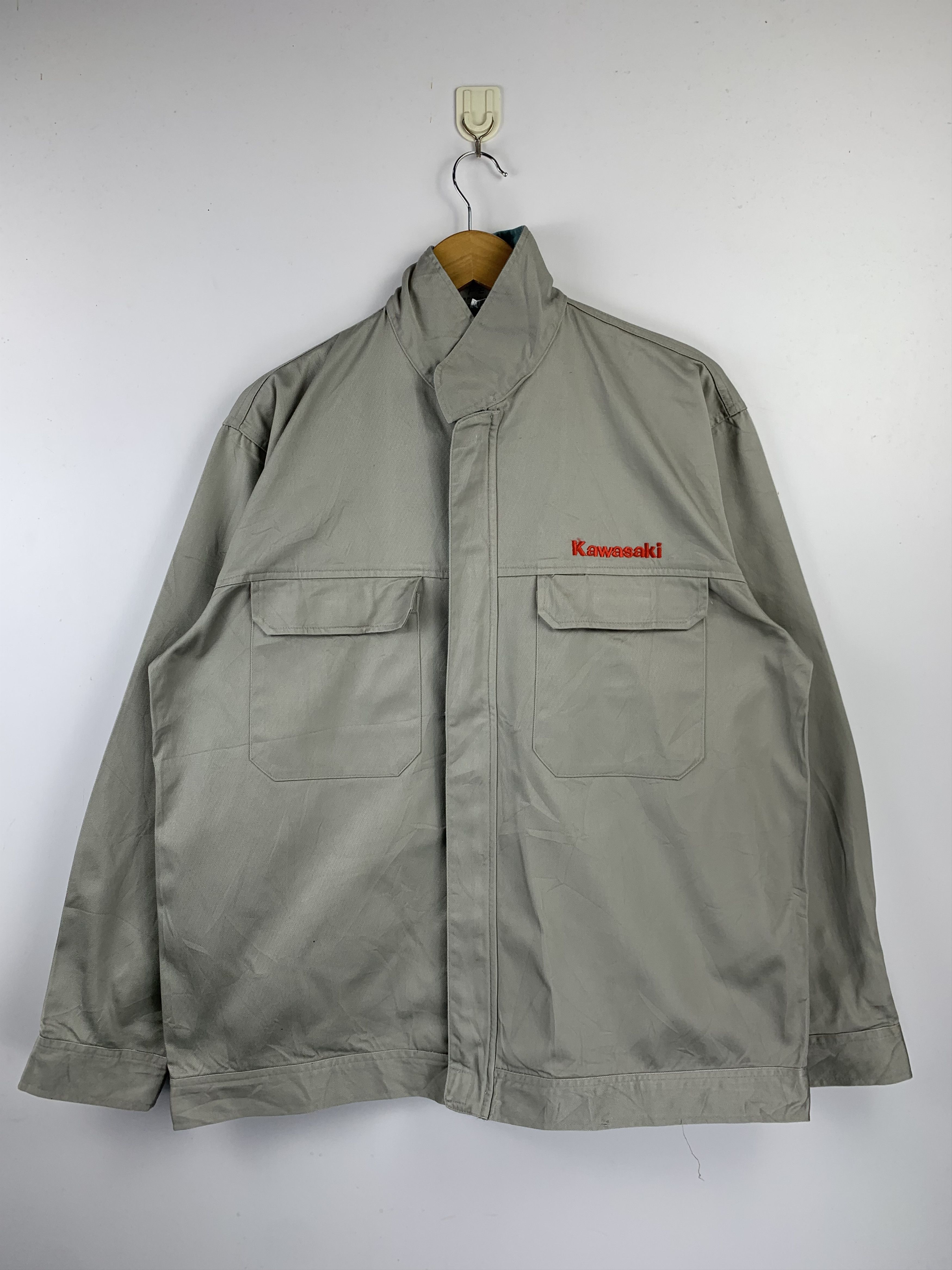 Vintage Vintage Kawasaki Workers Jacket J1526 Size US M / EU 48-50 / 2 - 1 Thumbnail