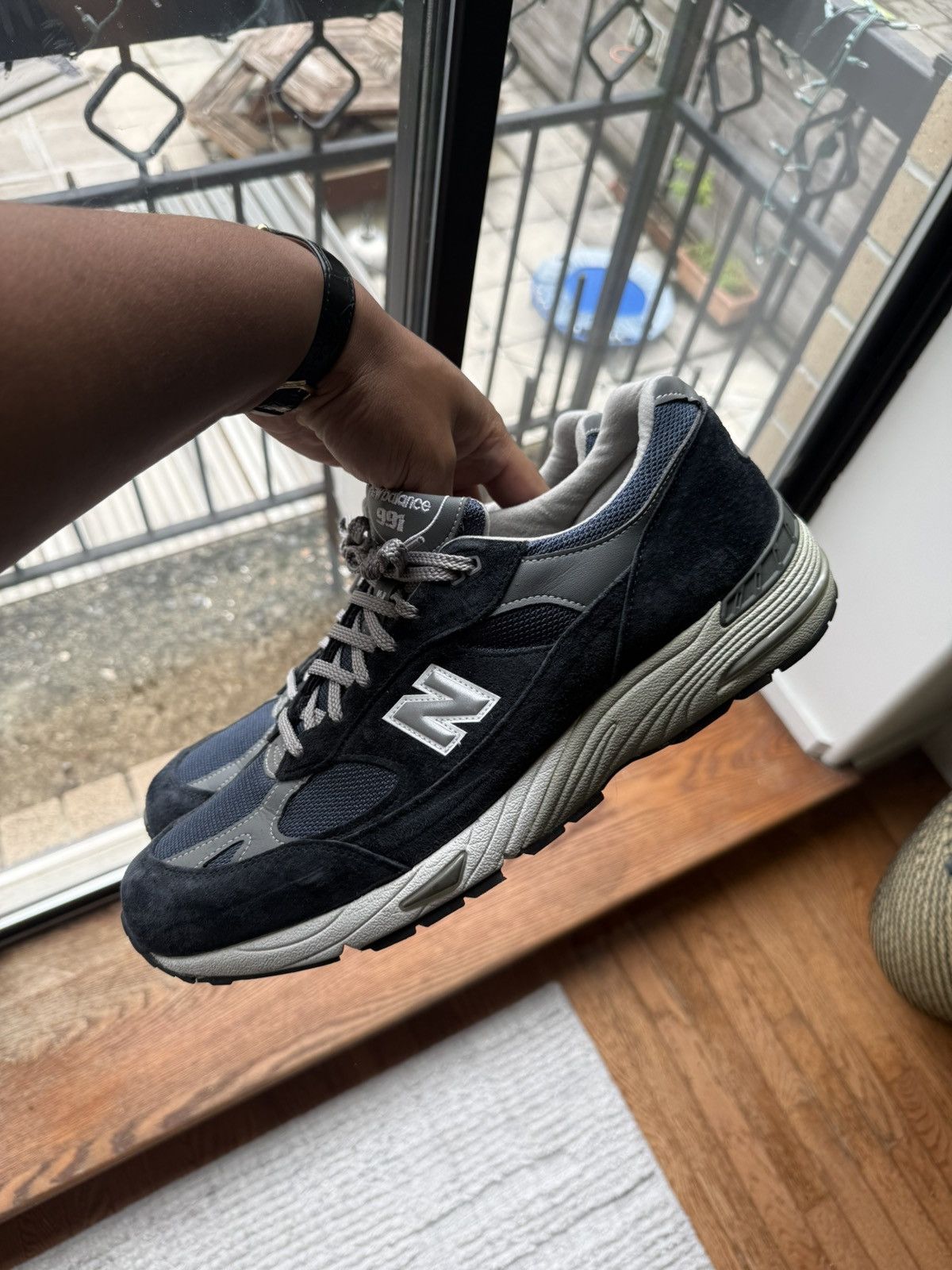 New Balance New Balance 991 Navy M991NV Made in England | Grailed