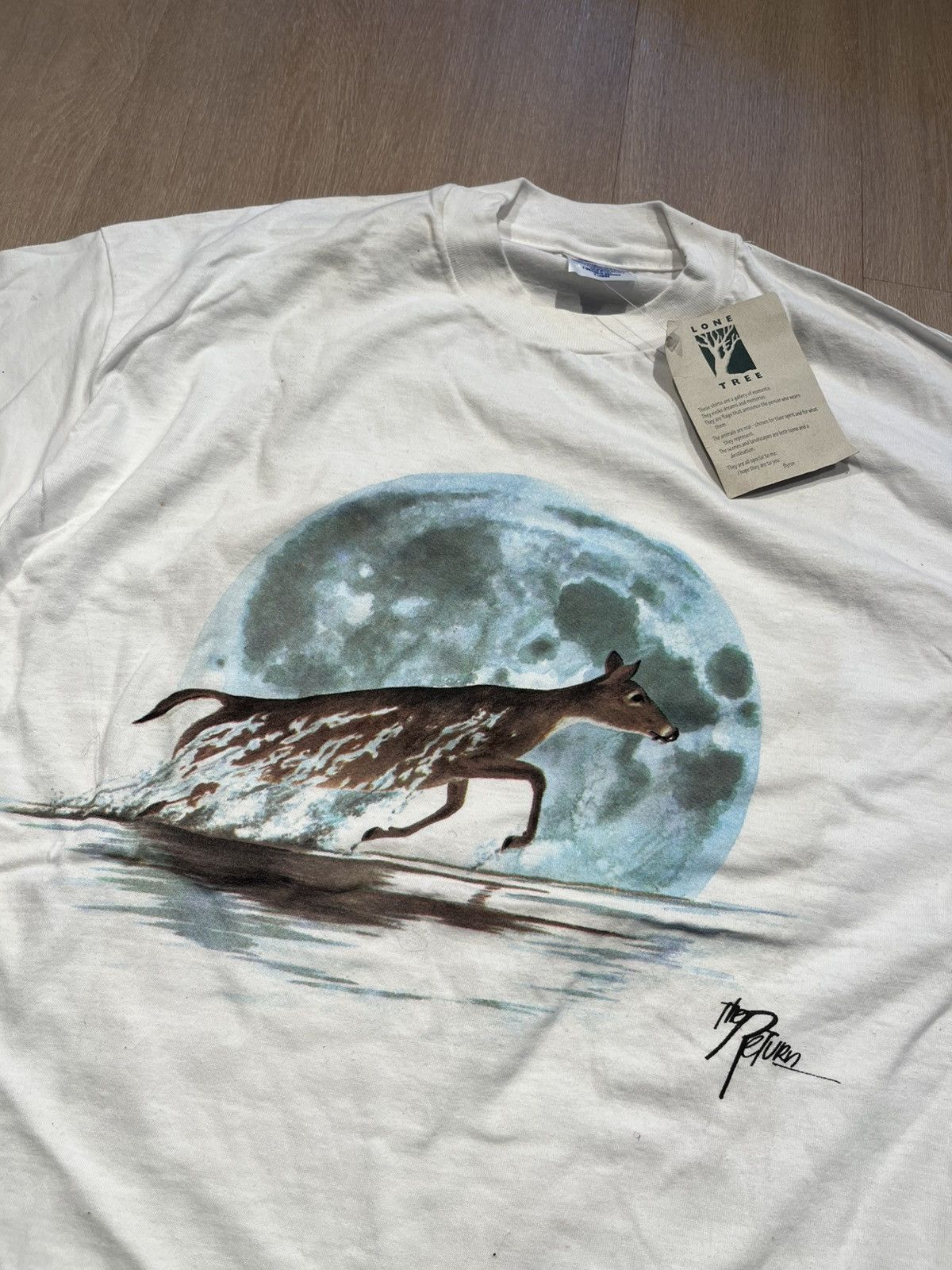 Vintage Vintage Deer shirt XL Size US XL / EU 56 / 4 - 2 Thumbnail
